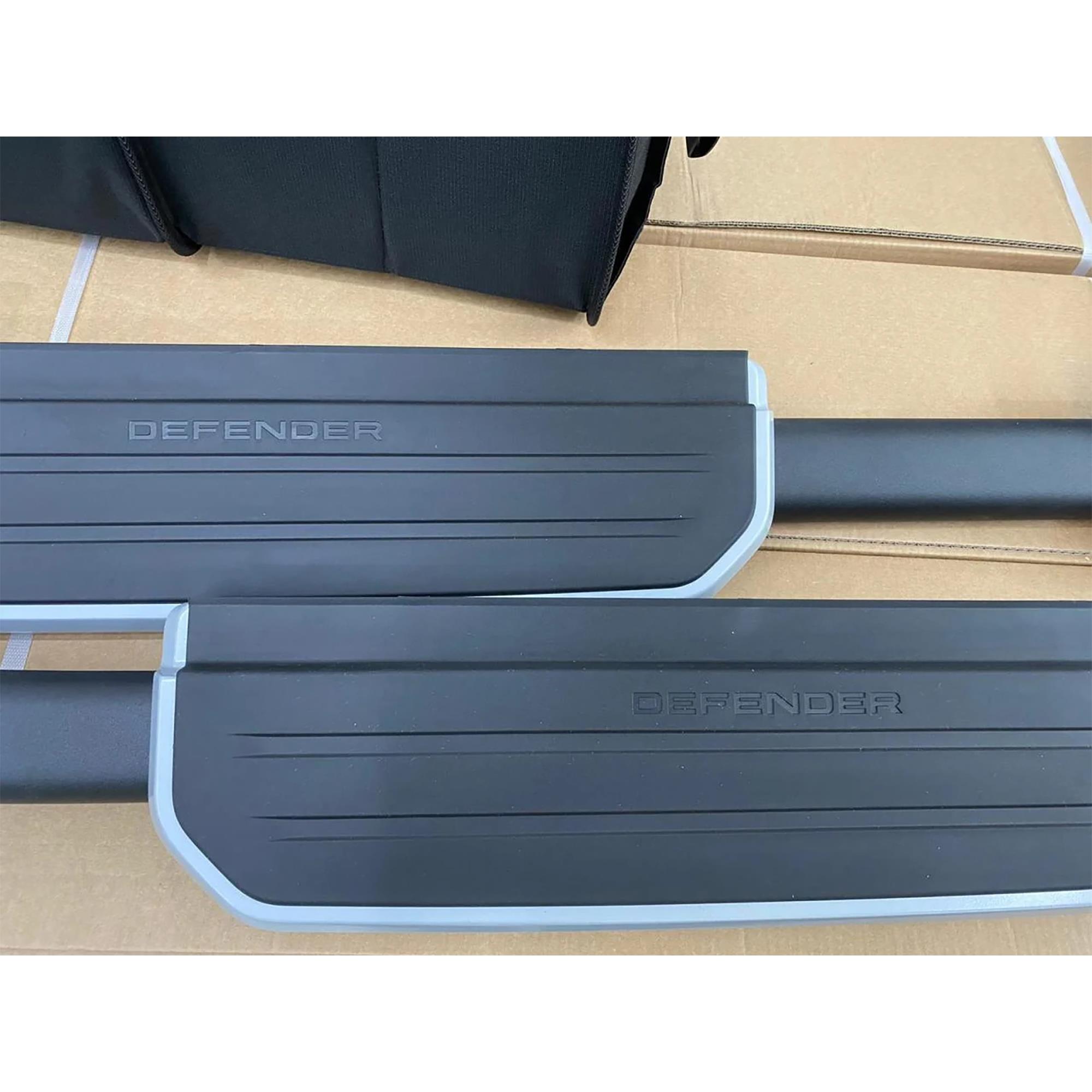 YENİ DEFENDER 110 MODEL YAN BASAMAK SETİ GRİ 2021-2021 VPLEP0392