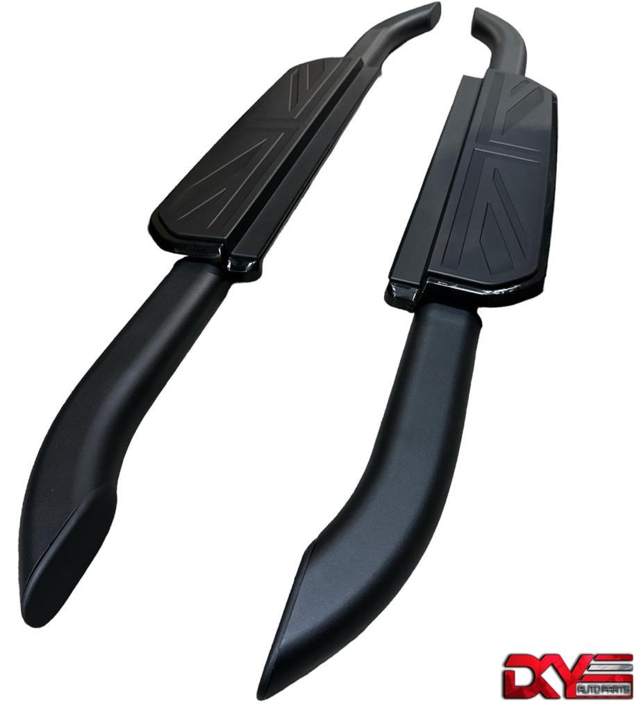 YENİ DEFENDER 90 BASAMAK SETİ SİYAH BAYRAK DESENLİ VPLEP0524 