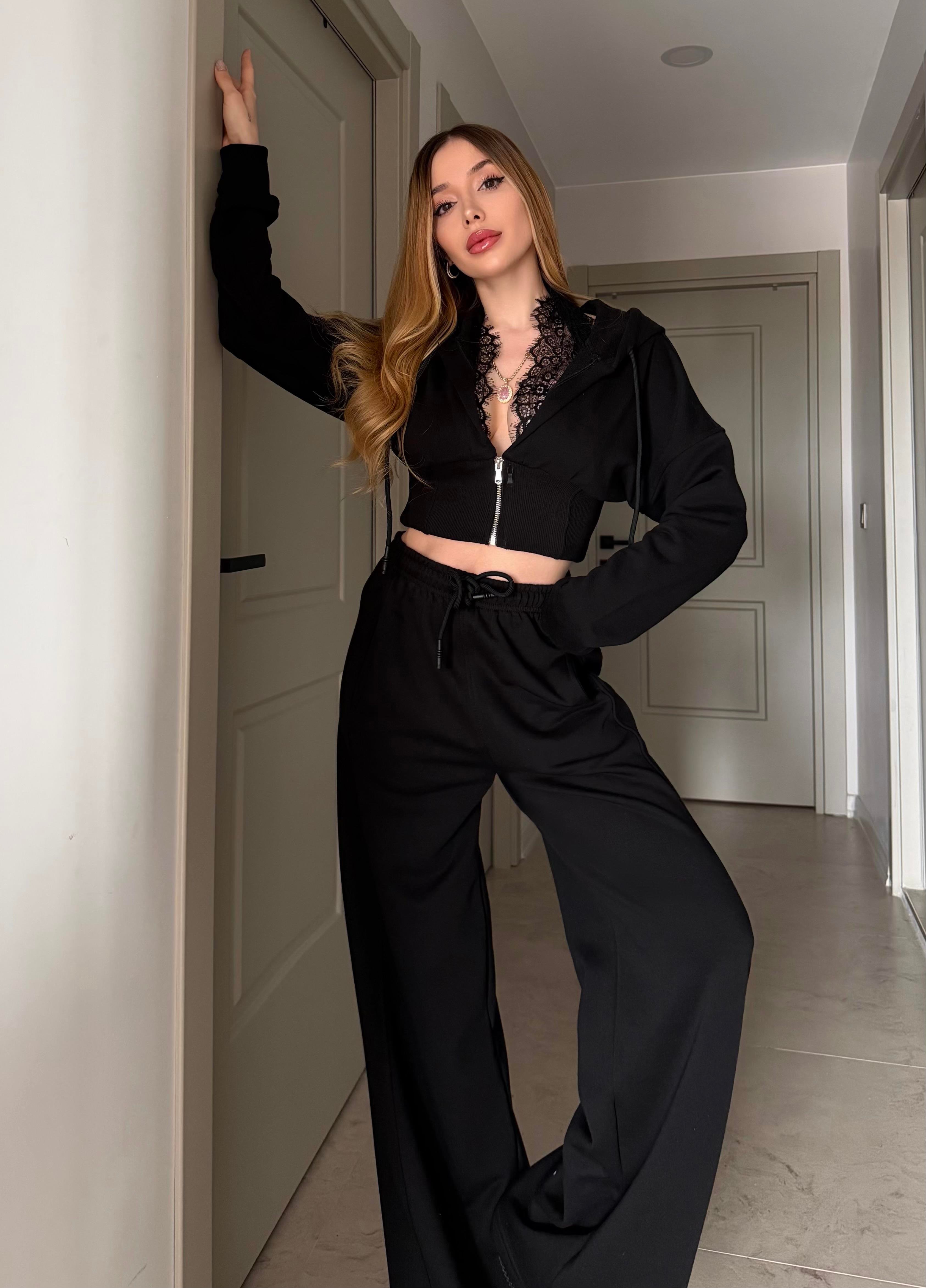 2 İplik Dantel Detaylı Lace Fusion Takım