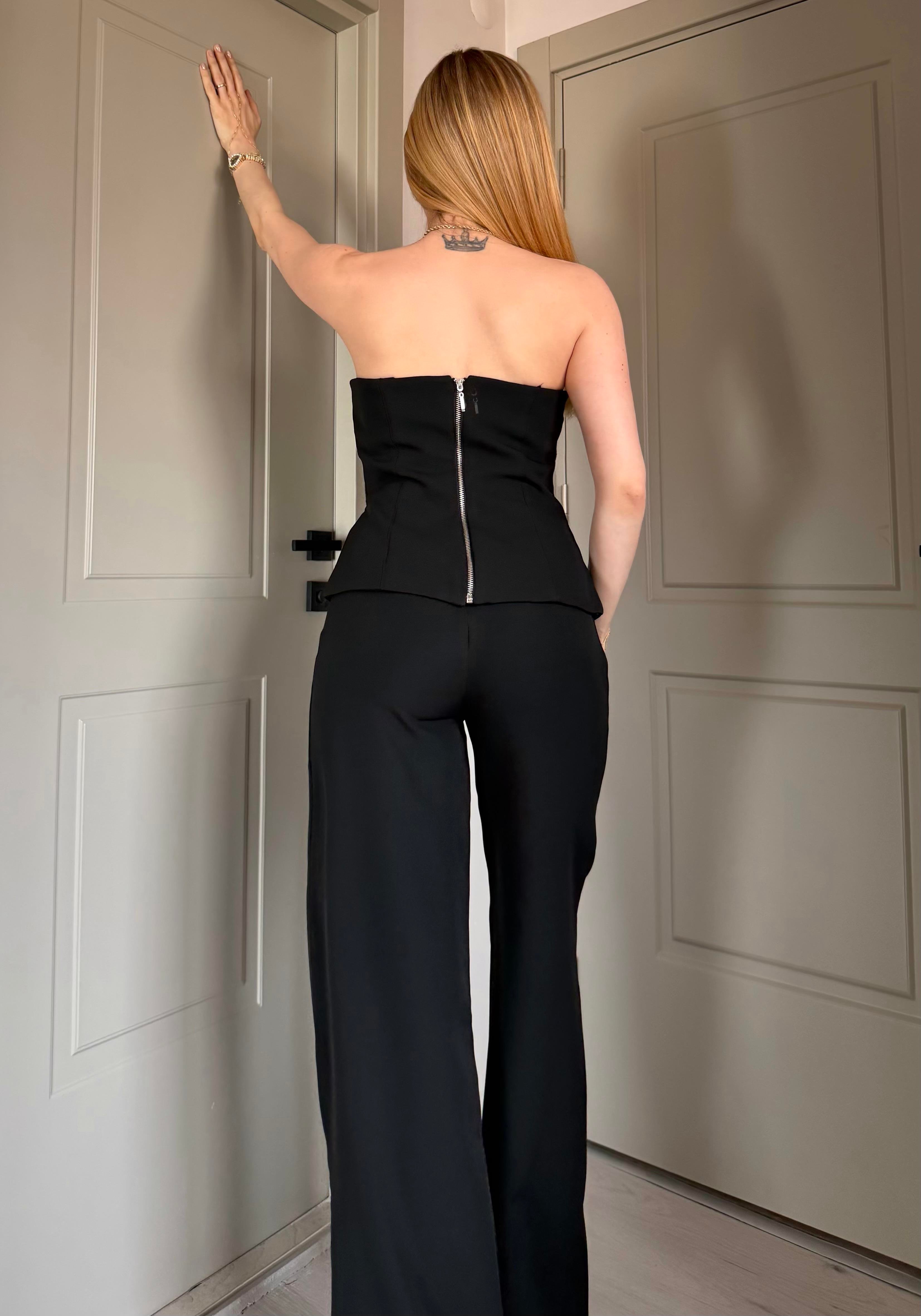 Atlas Kumaş Signature Noir Form Takım