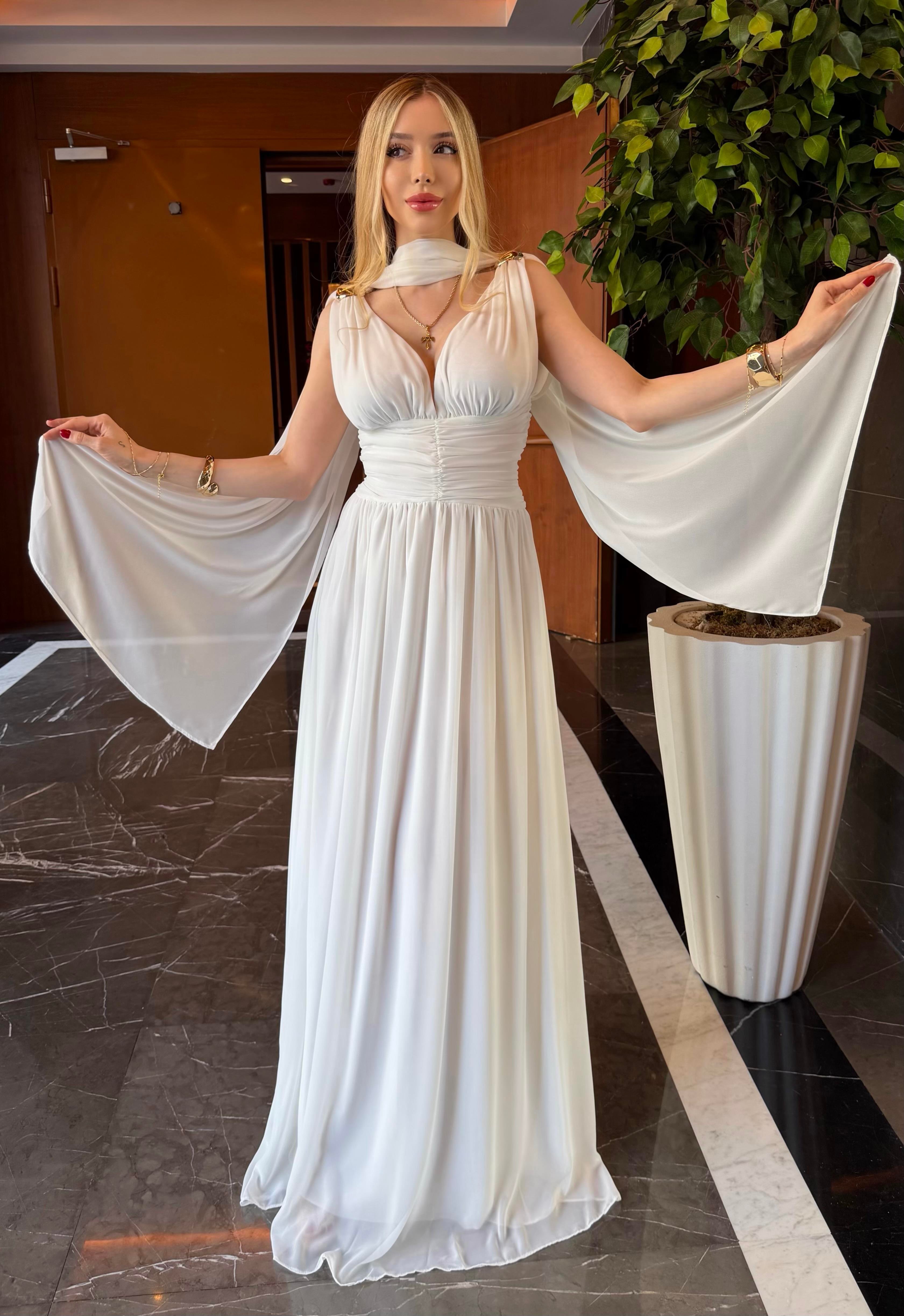 Divine Touch Premium Gold Detaylı Elbise