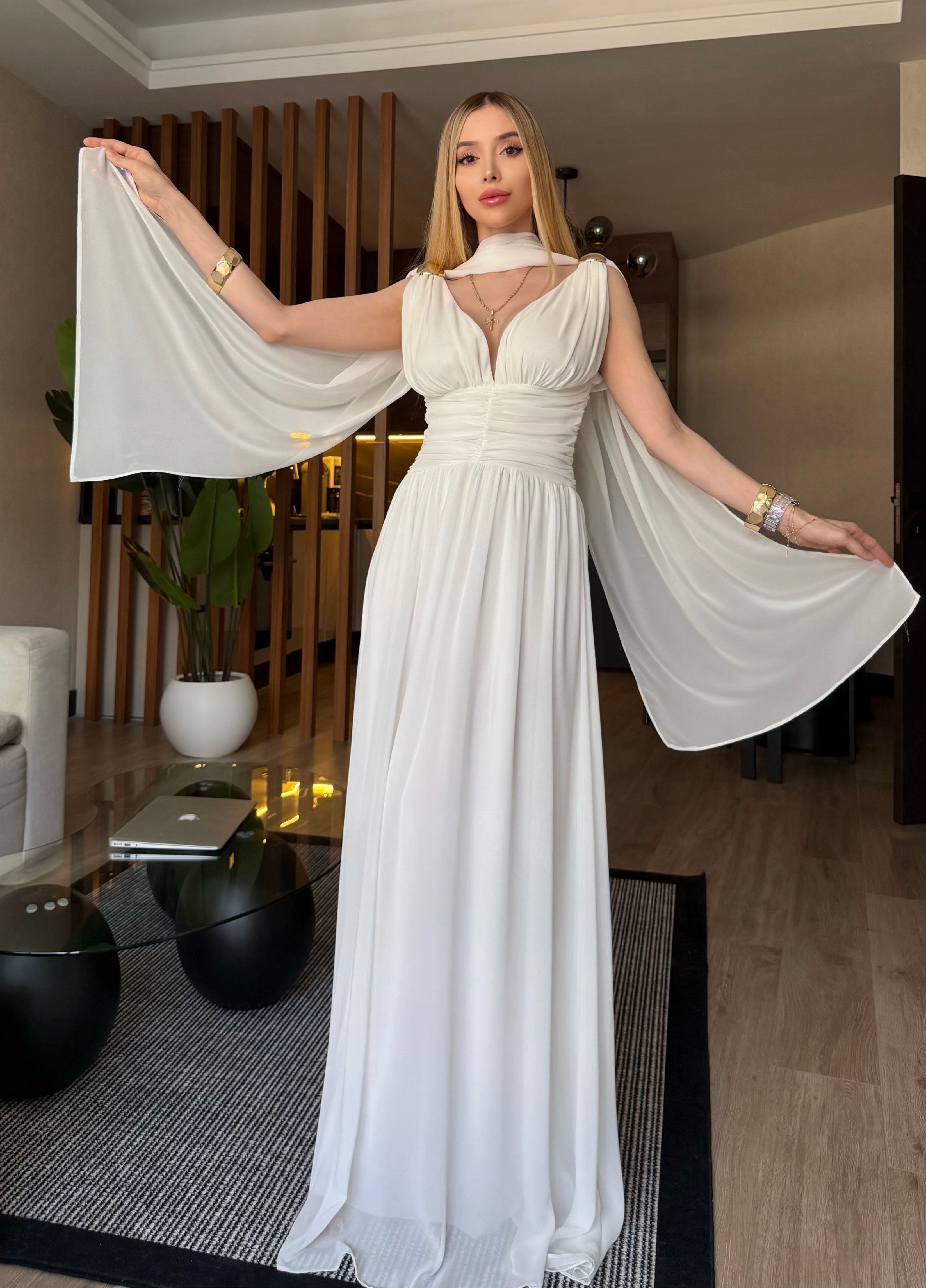 Divine Touch Premium Gold Detaylı Elbise