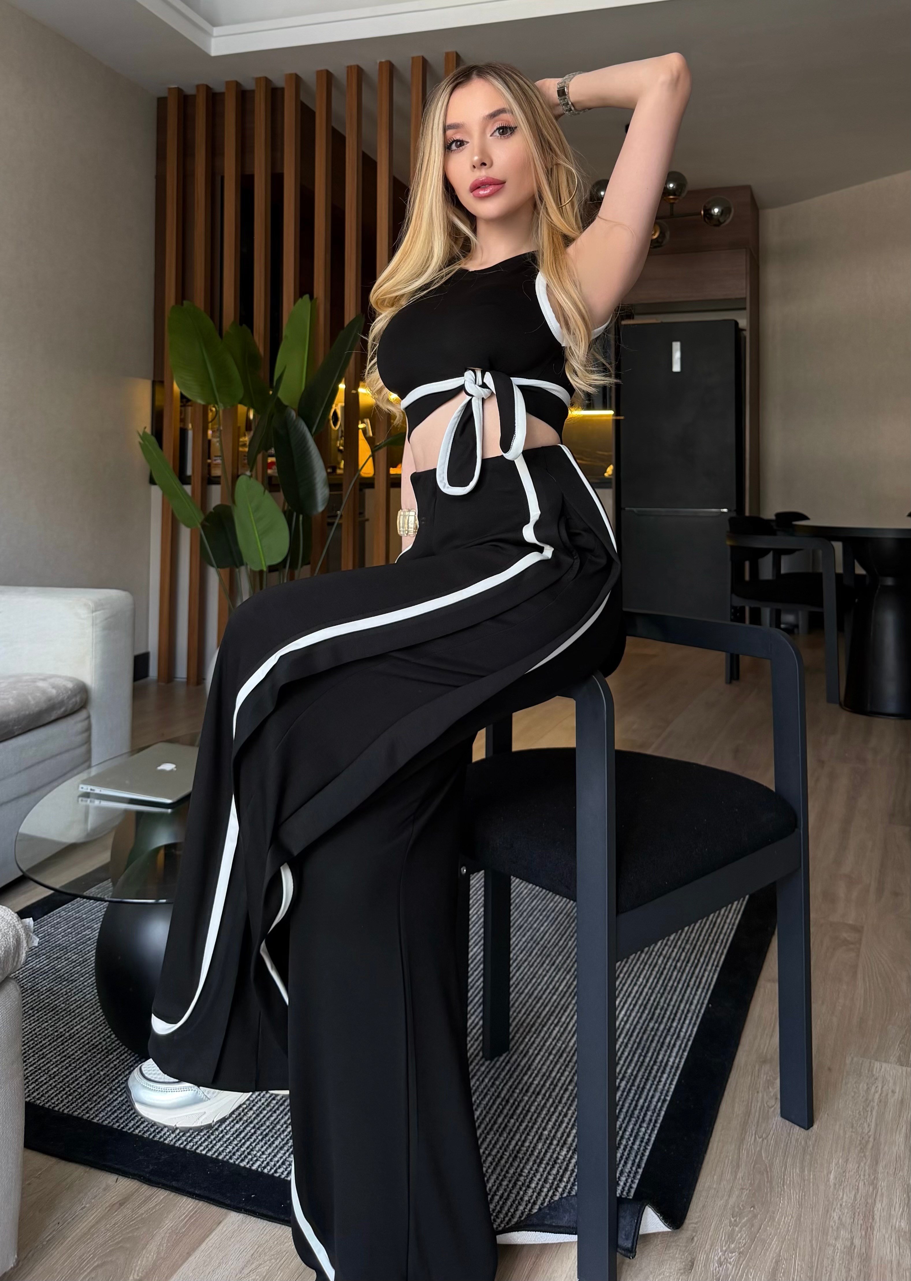 Modal Kumaş Prestige Motion Şeritli Takım