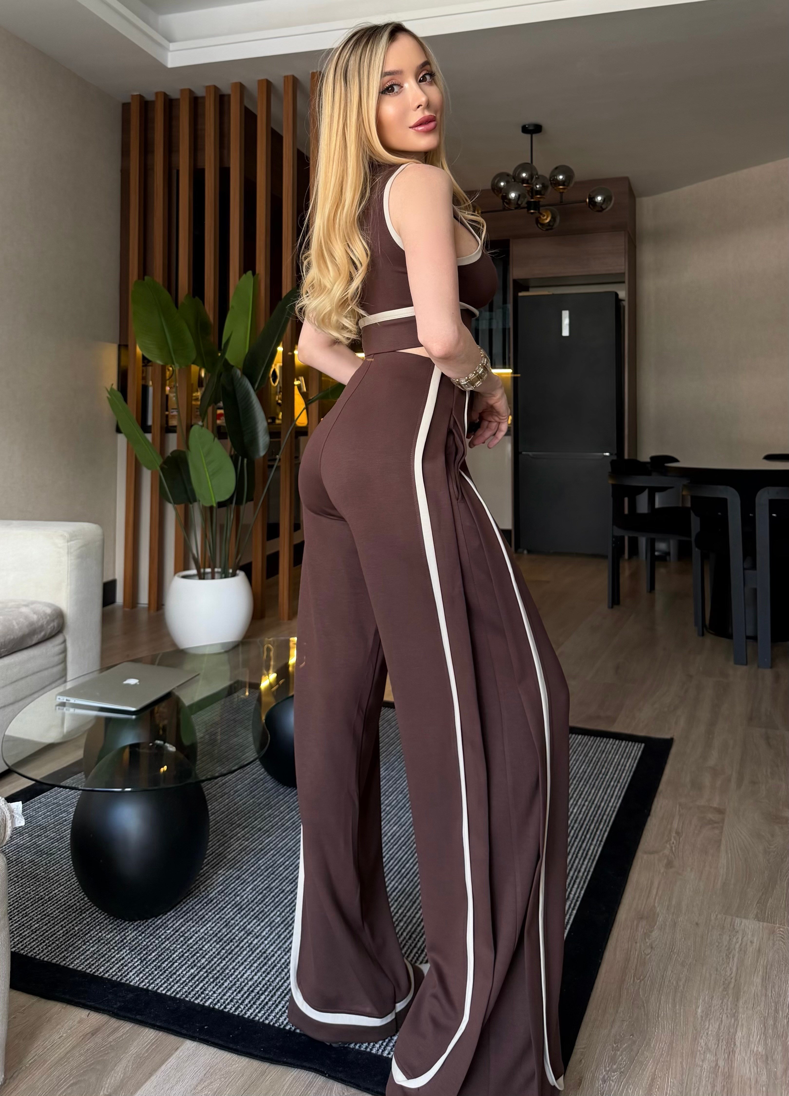 Modal Kumaş Prestige Motion Şeritli Takım