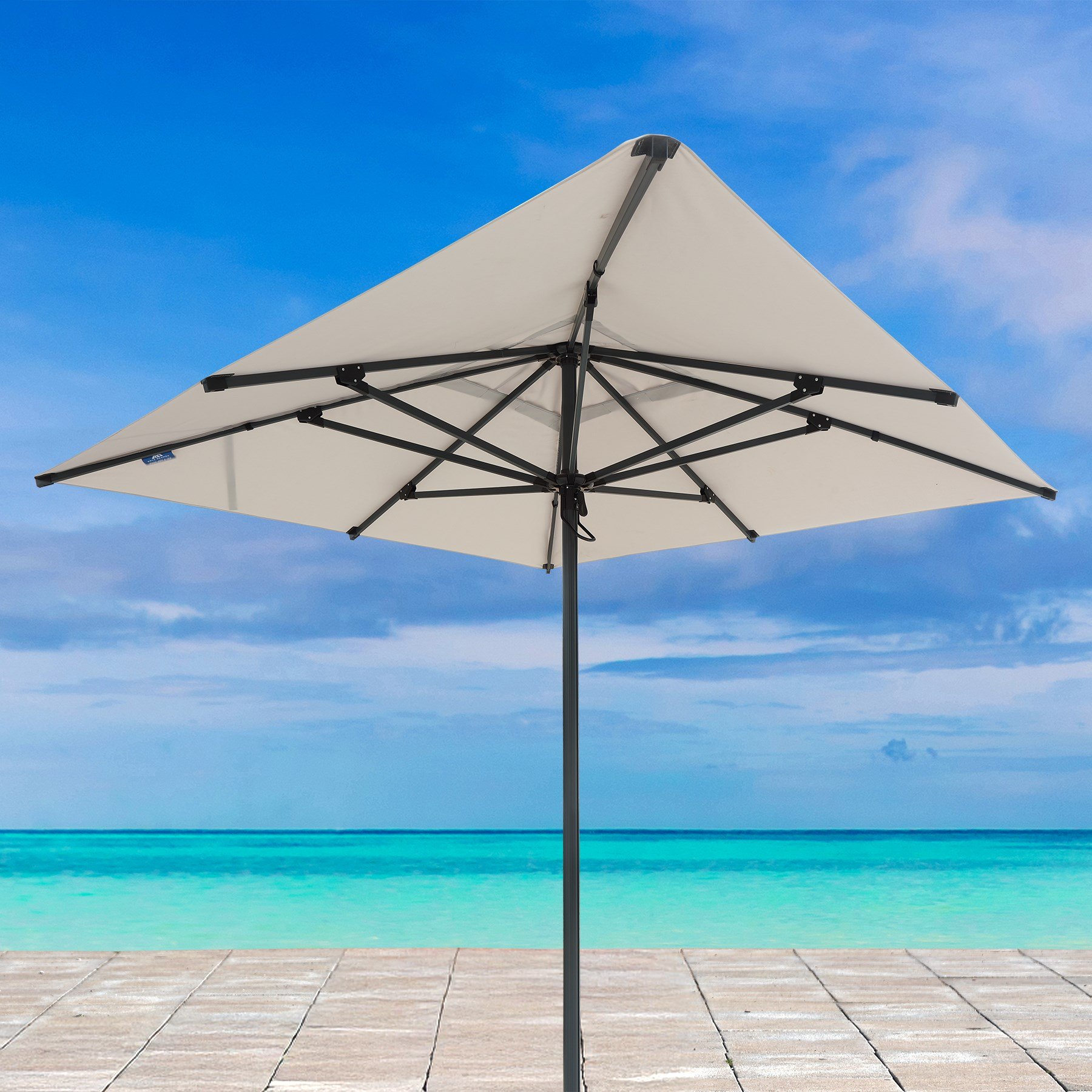 2.5M x 2.5M Outdoor Umbrella - Prince