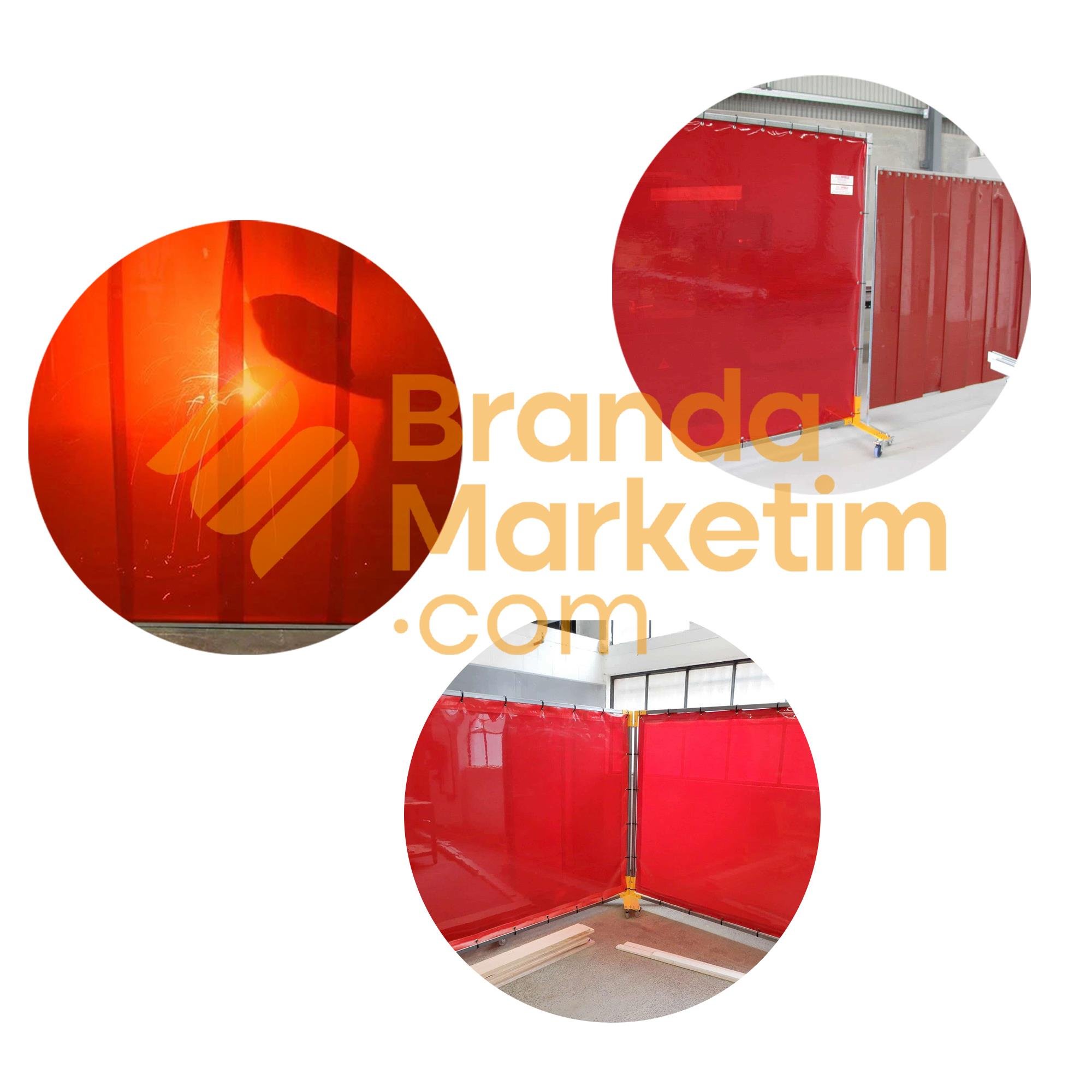 Imported PVC Transparent Welding Room Tarpaulin- (2 mm thickness - 120 cm width)