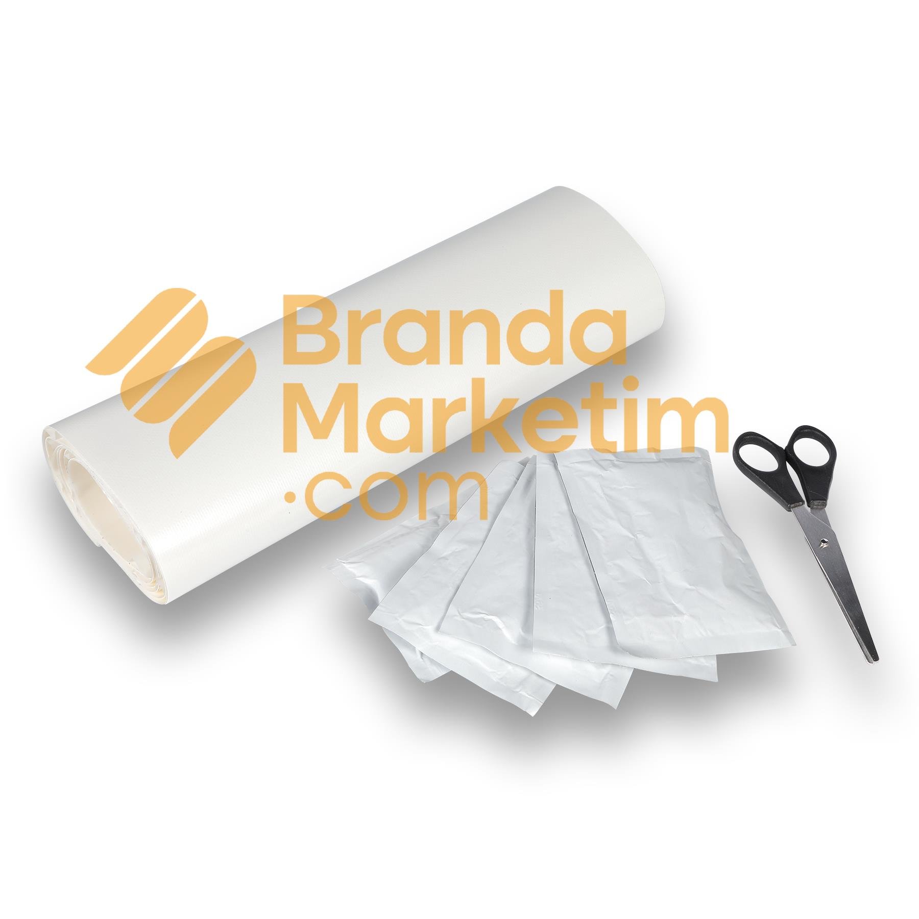 PlaPla Store-Çadır Branda Tamir Seti-Beyaz Ral 9010