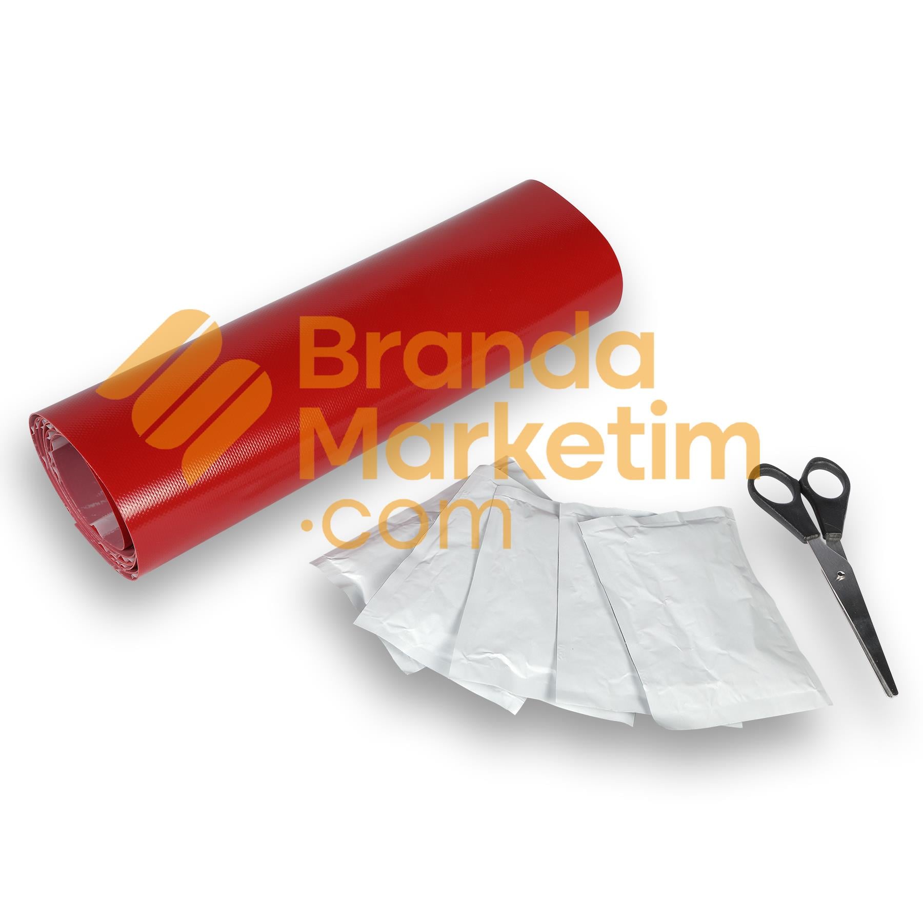 Plapla Store- Tarpaulin Repair Set-Red Ral 3002