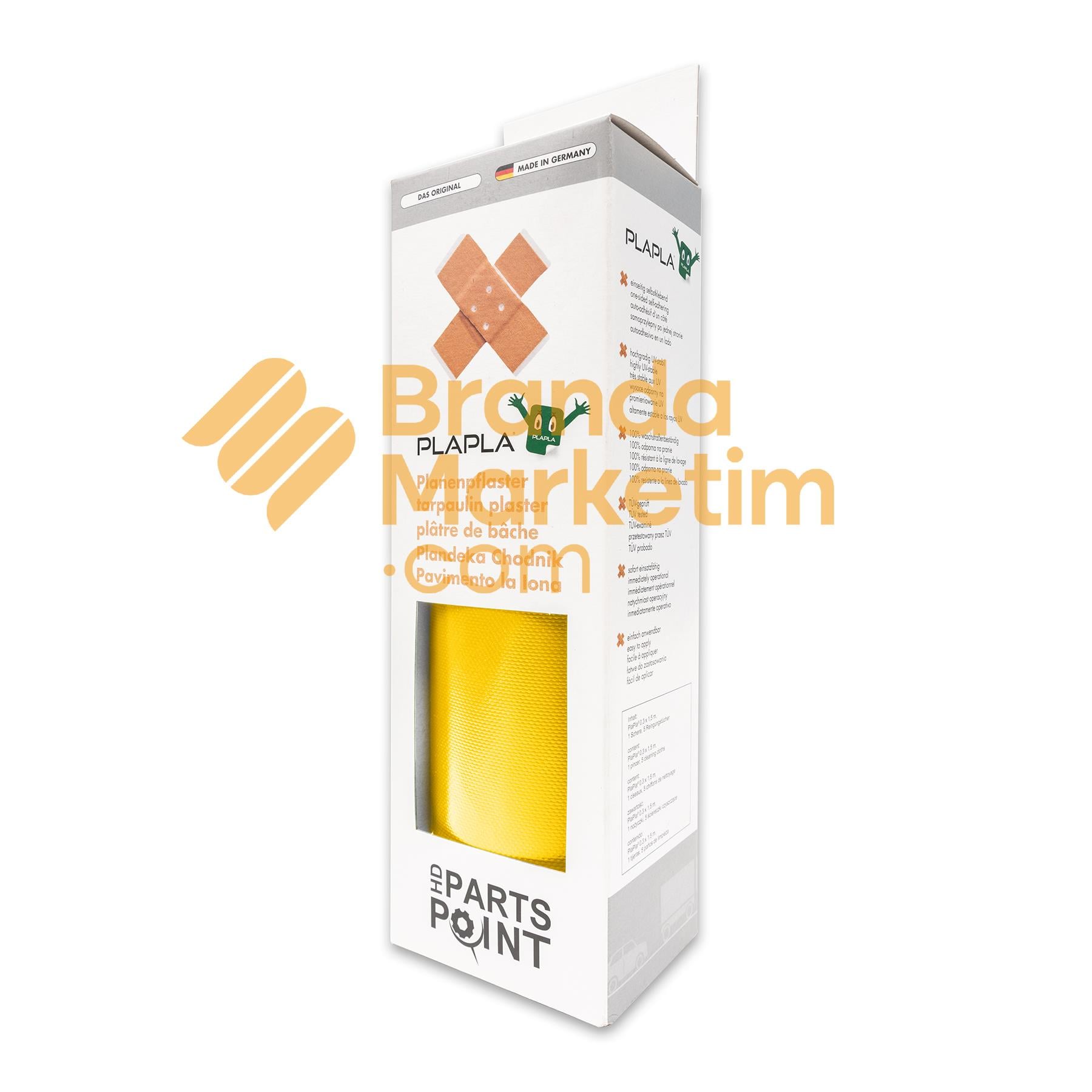 Plapla Store- Tarpaulin Repair Set-Yellow Ral 1021