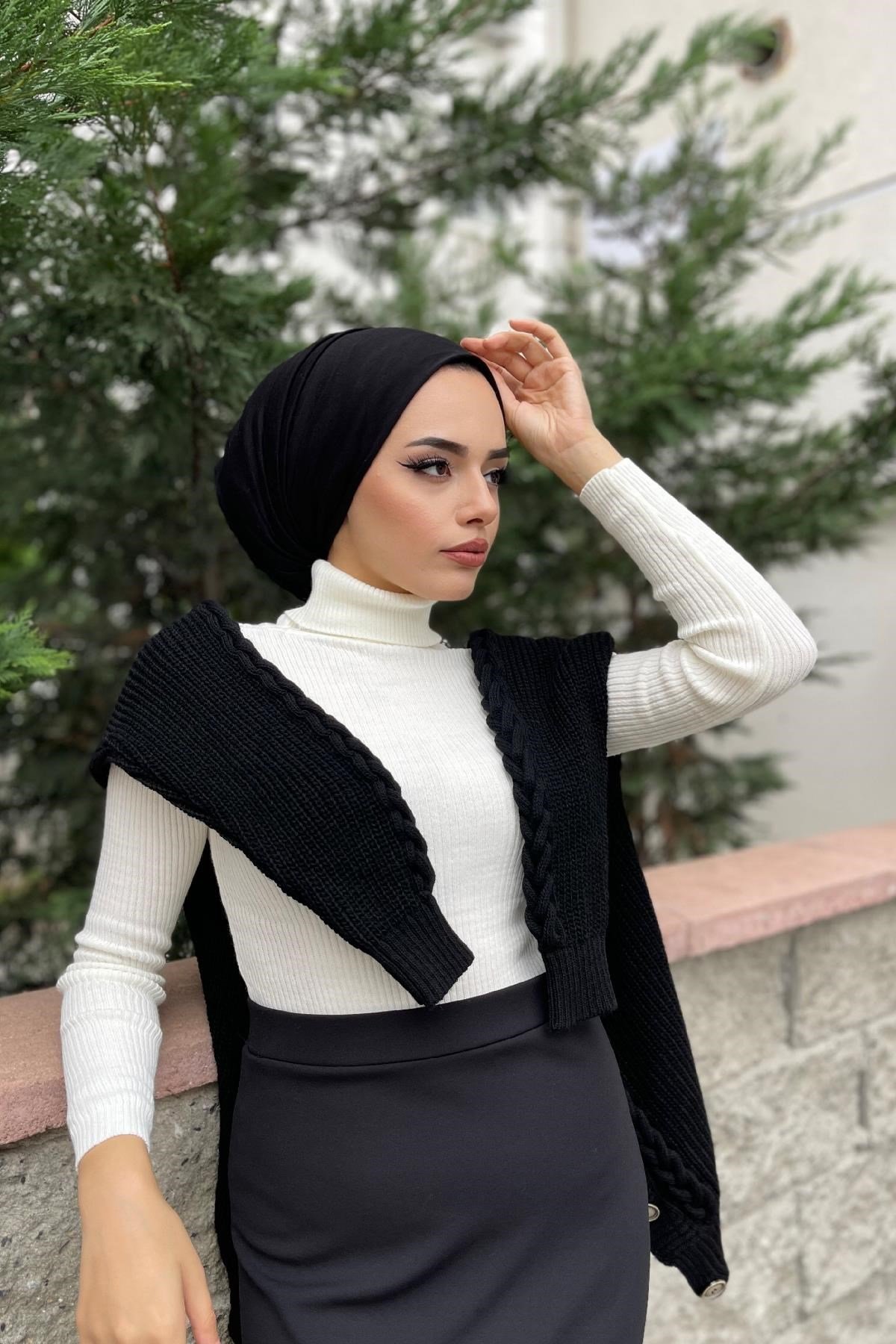 Balıkçı Triko Kazak Beyaz