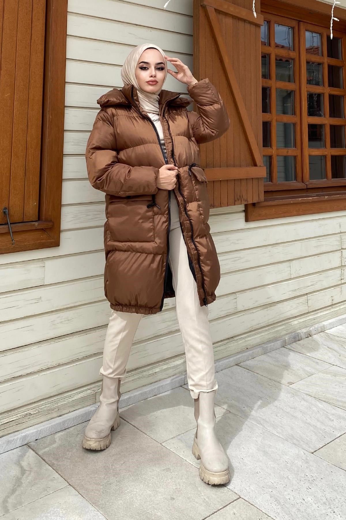 Cepli Boyfriend Mont Kahverengi