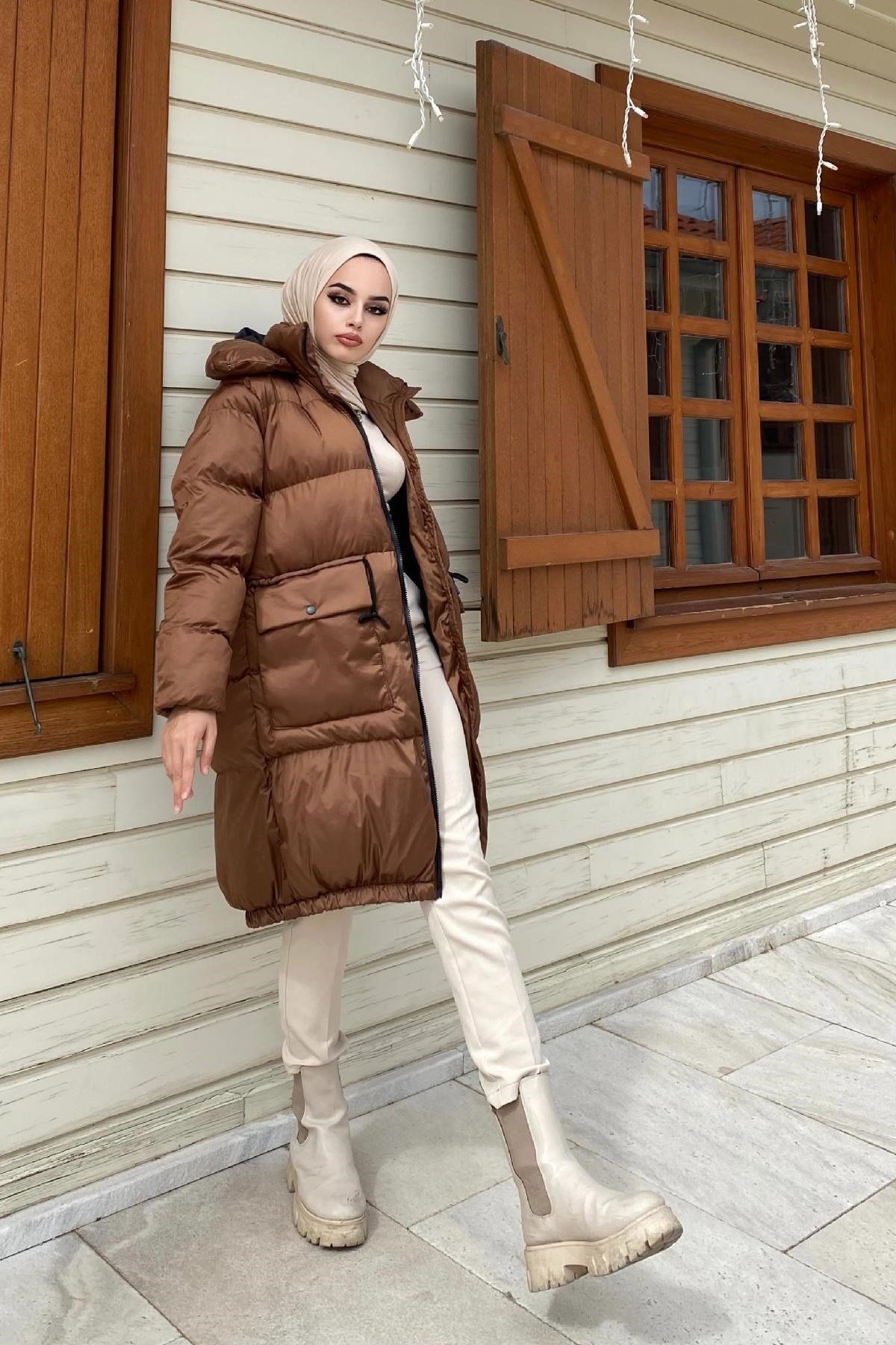 Cepli Boyfriend Mont Kahverengi