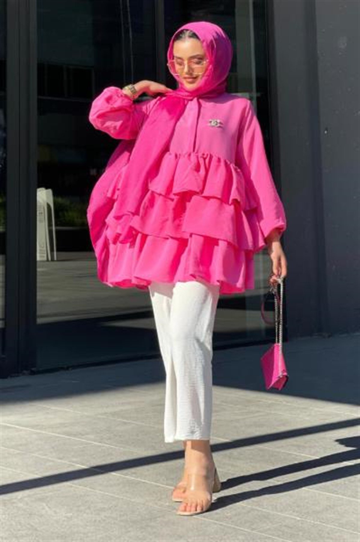 Marul Gömlek Pembe