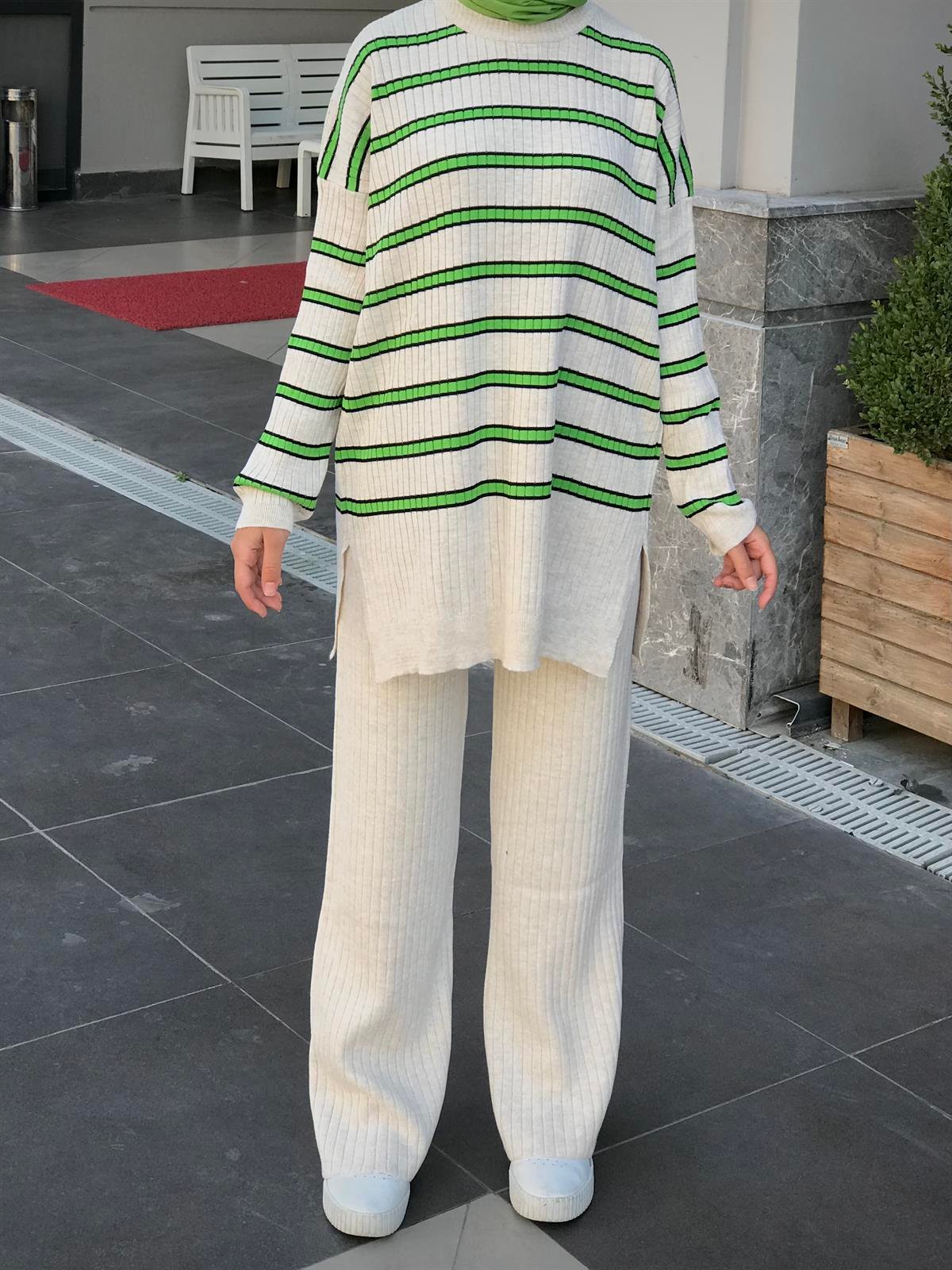 Rüya Triko Takım FıstıkYeşili