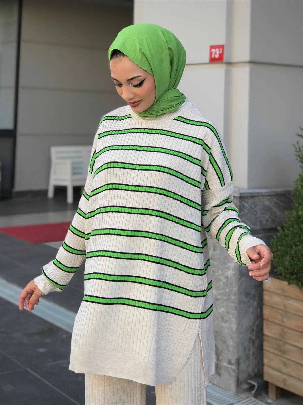 Rüya Triko Takım FıstıkYeşili