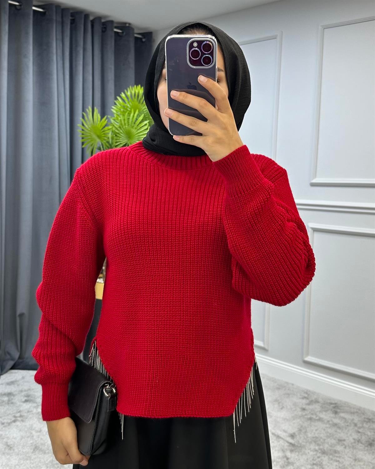 Selanik Kazak Bordo