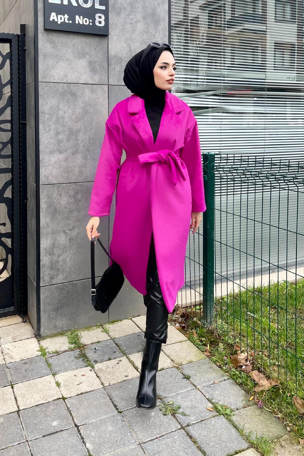 Tüylü Kaban Pembe