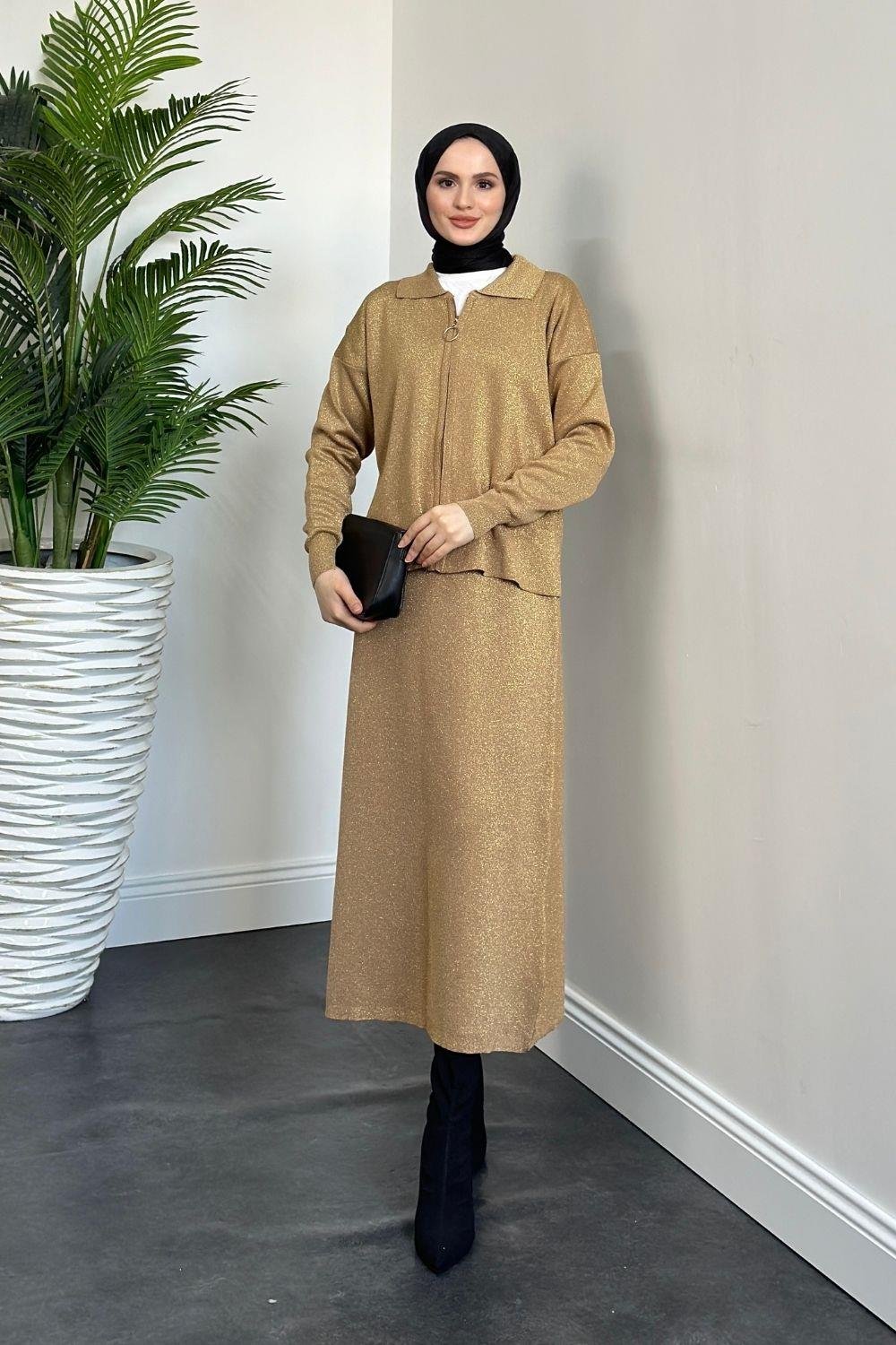 Willow Simli Kalem Etek Takım Gold