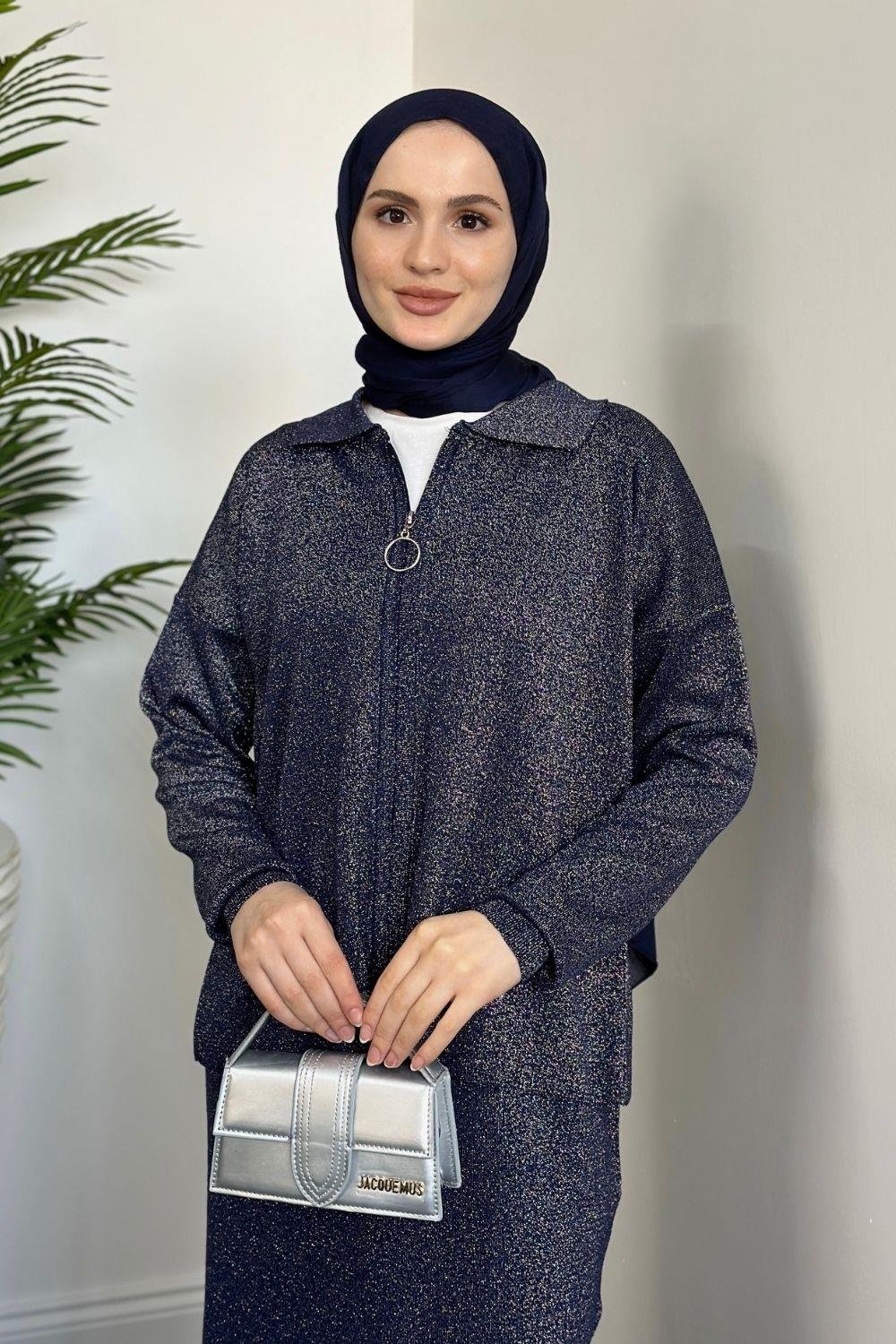 Willow Simli Kalem Etek Takım Lacivert
