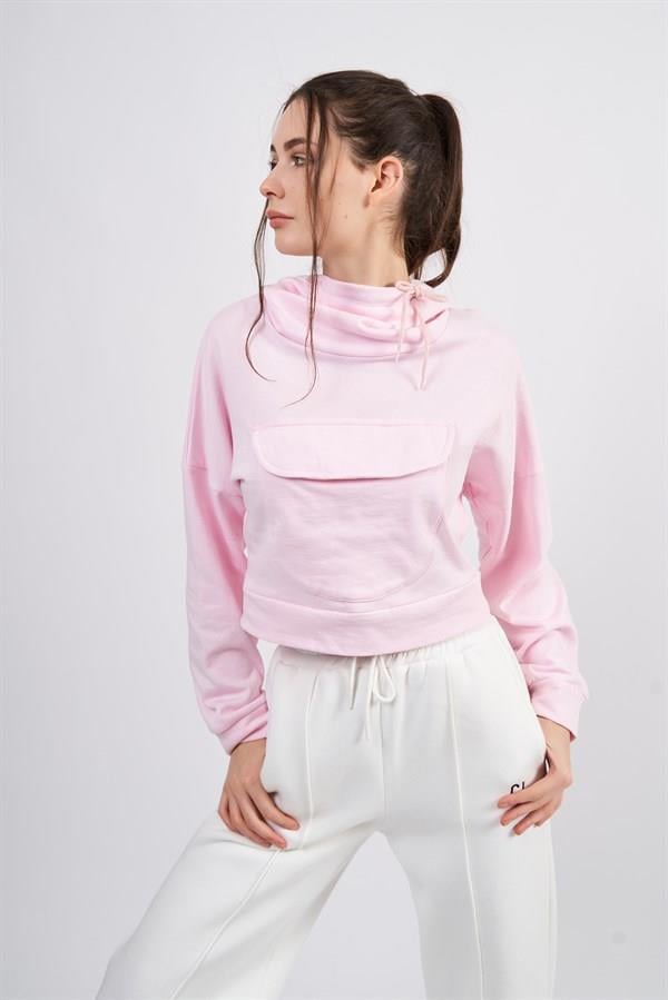 Thecatu Önden Cepli Kapüşonlu Sweatshirt - B04