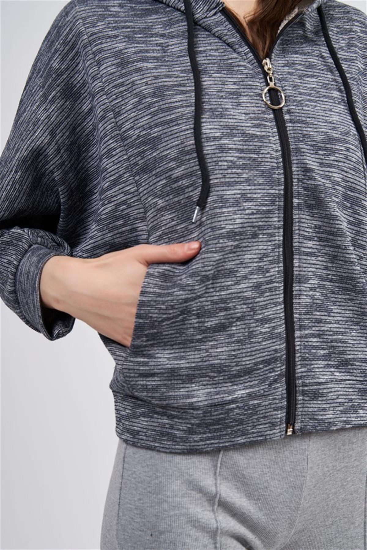 TheCatu Tasarim Kadin Kapüşonlu Sweatshirt