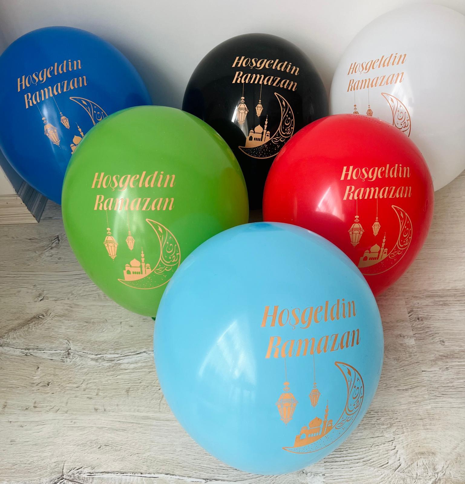 .Hoşgeldin Ramazan Balonu (10 adet)