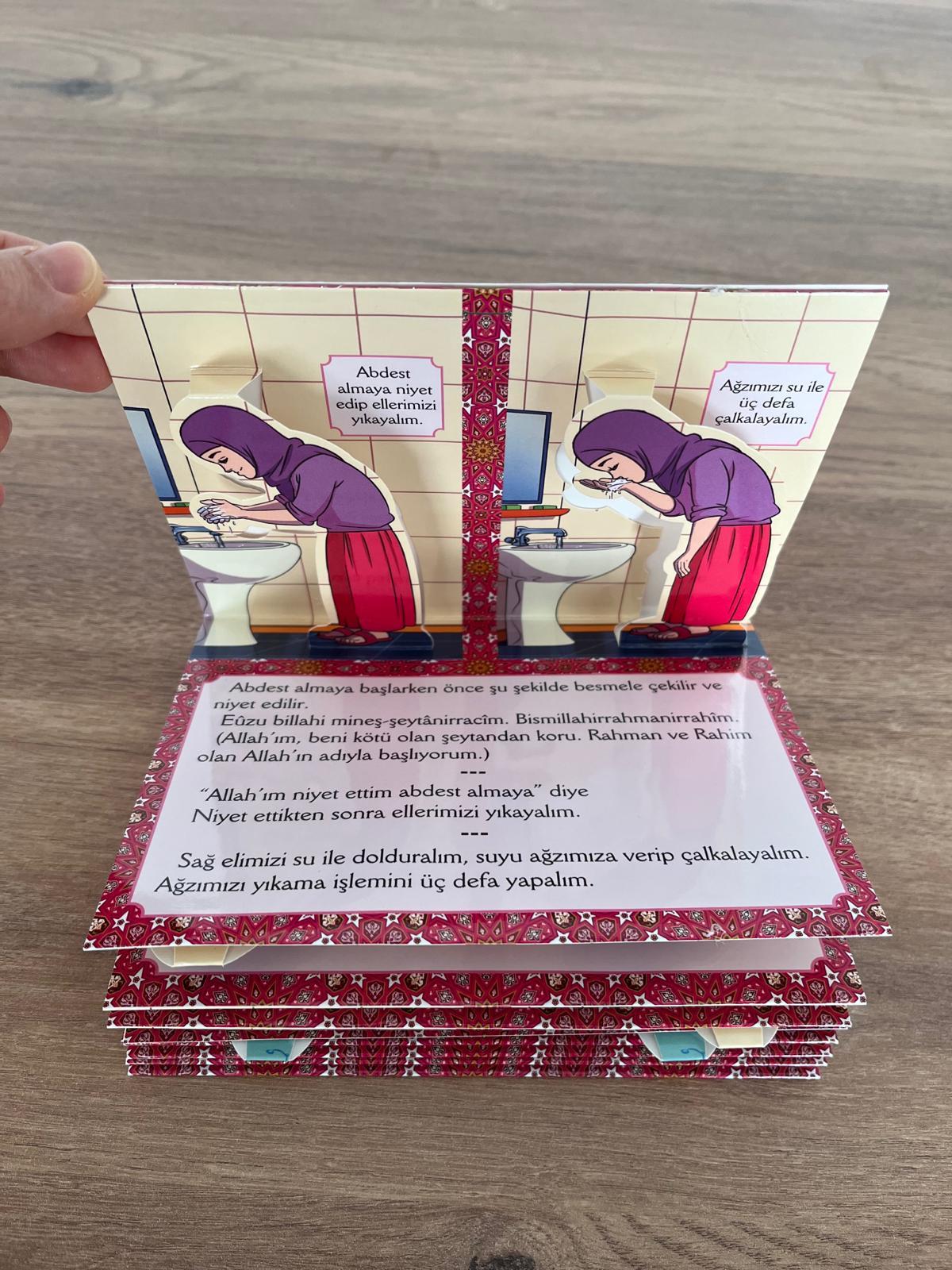 3 Boyutlu Abdest ve Namaz Kitapçığı