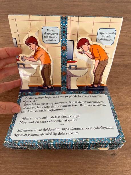 3 Boyutlu Abdest ve Namaz Kitapçığı