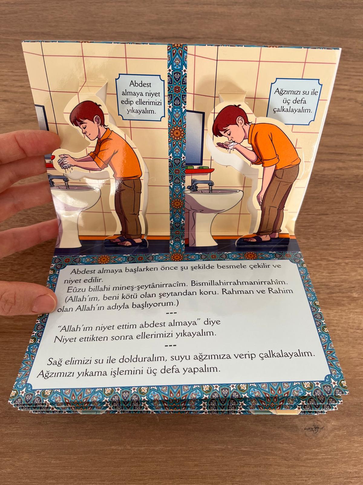 3 Boyutlu Abdest ve Namaz Kitapçığı