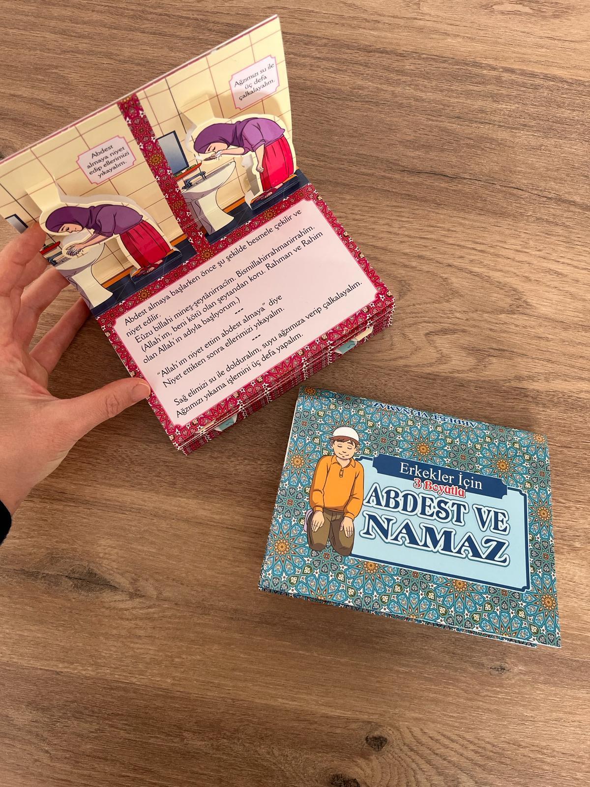 3 Boyutlu Abdest ve Namaz Kitapçığı