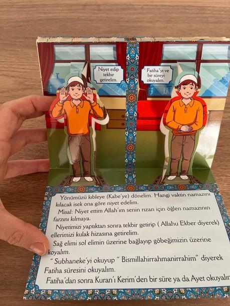 3 Boyutlu Abdest ve Namaz Kitapçığı