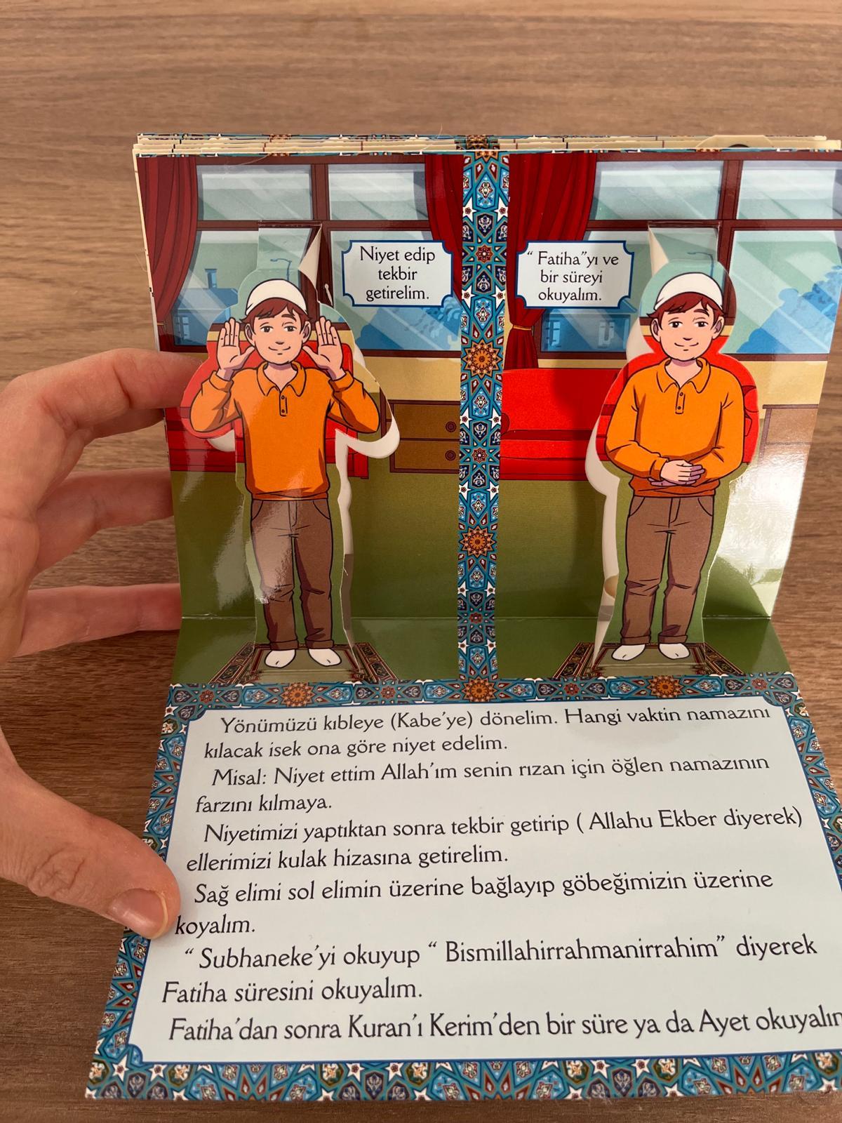 3 Boyutlu Abdest ve Namaz Kitapçığı