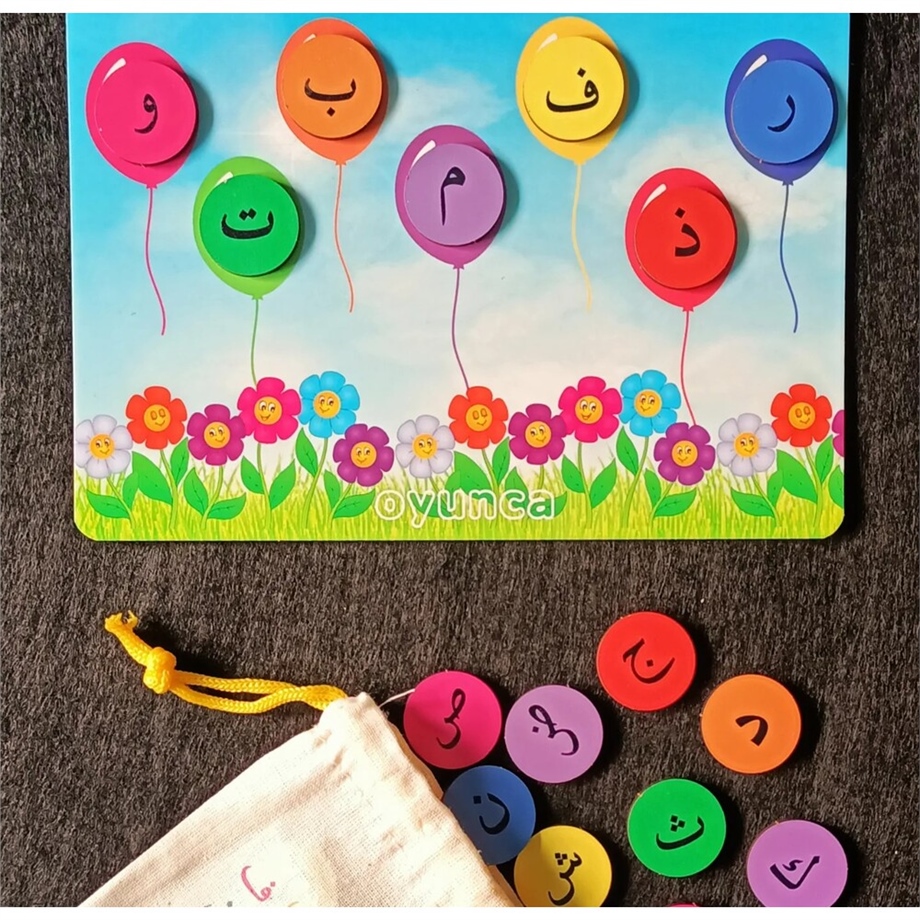 4'lü Elifba harf eşleştirme