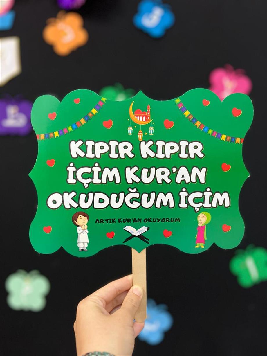 4'lü Kur'an Töreni Pankartı