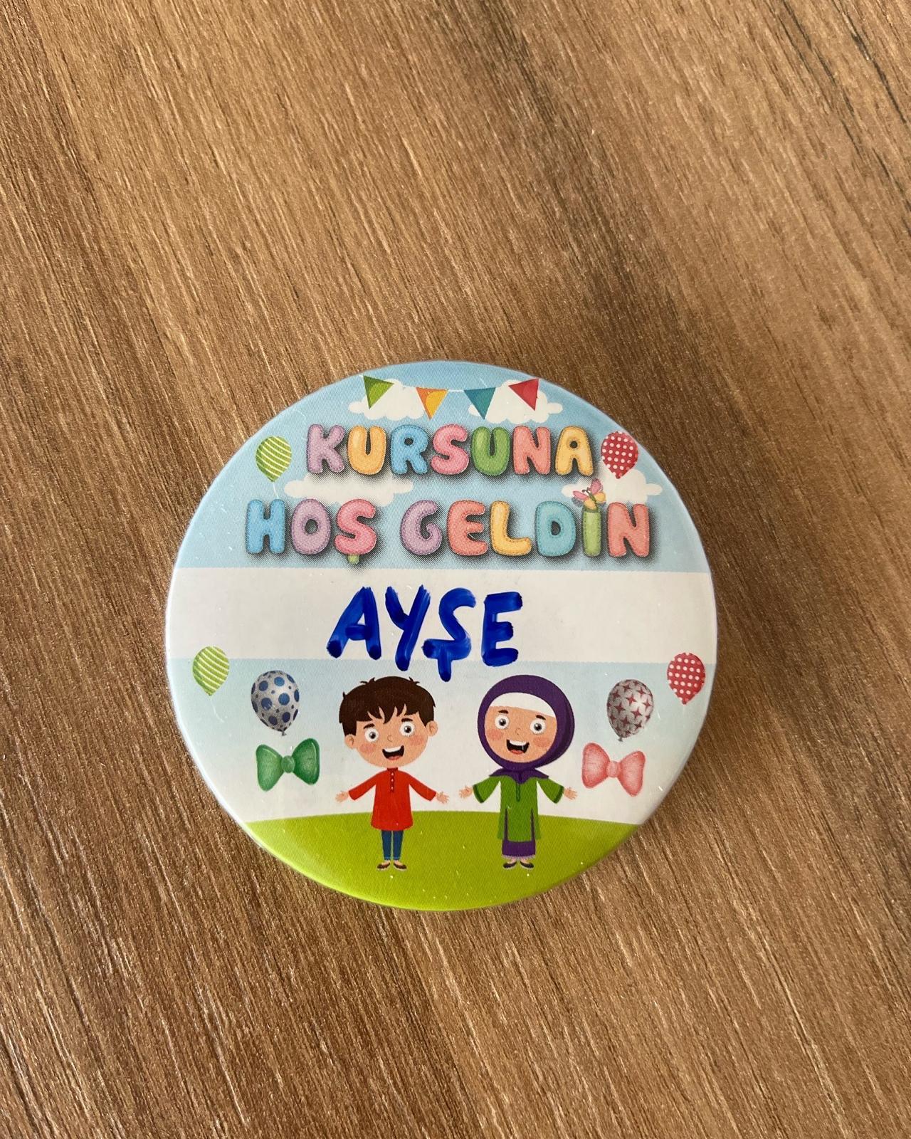 6'lı İsim Yaka Kartı