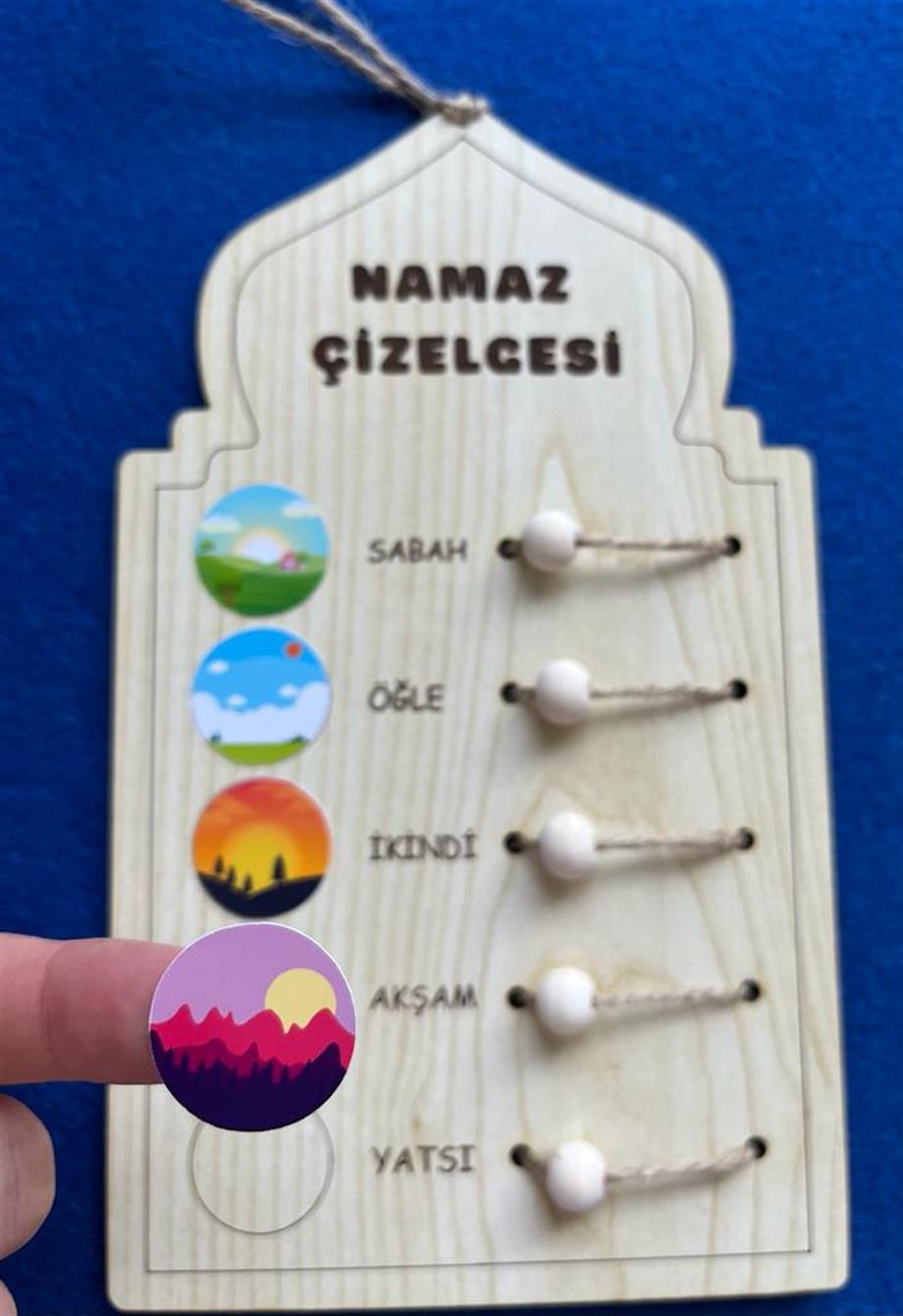 AHŞAP NAMAZ ÇİZELGESİ