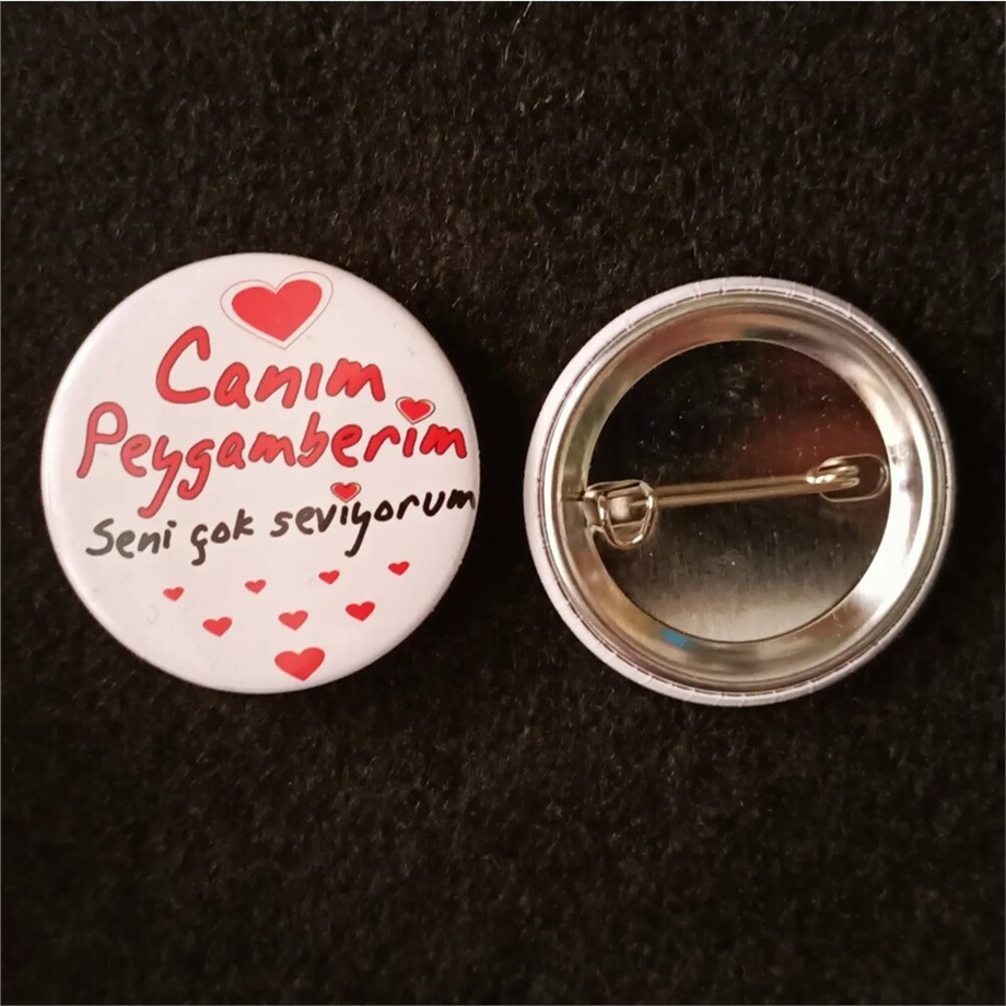 Canım peygamberim rozeti