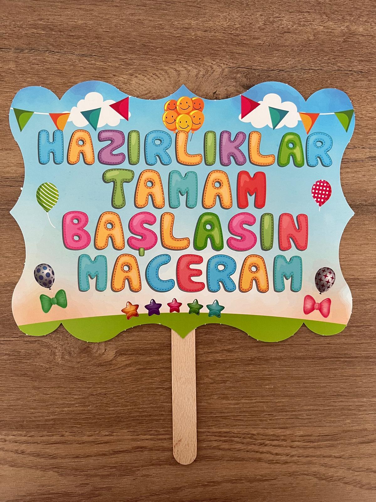 Kursuna hoşgeldin 4'lü Pankart Seti