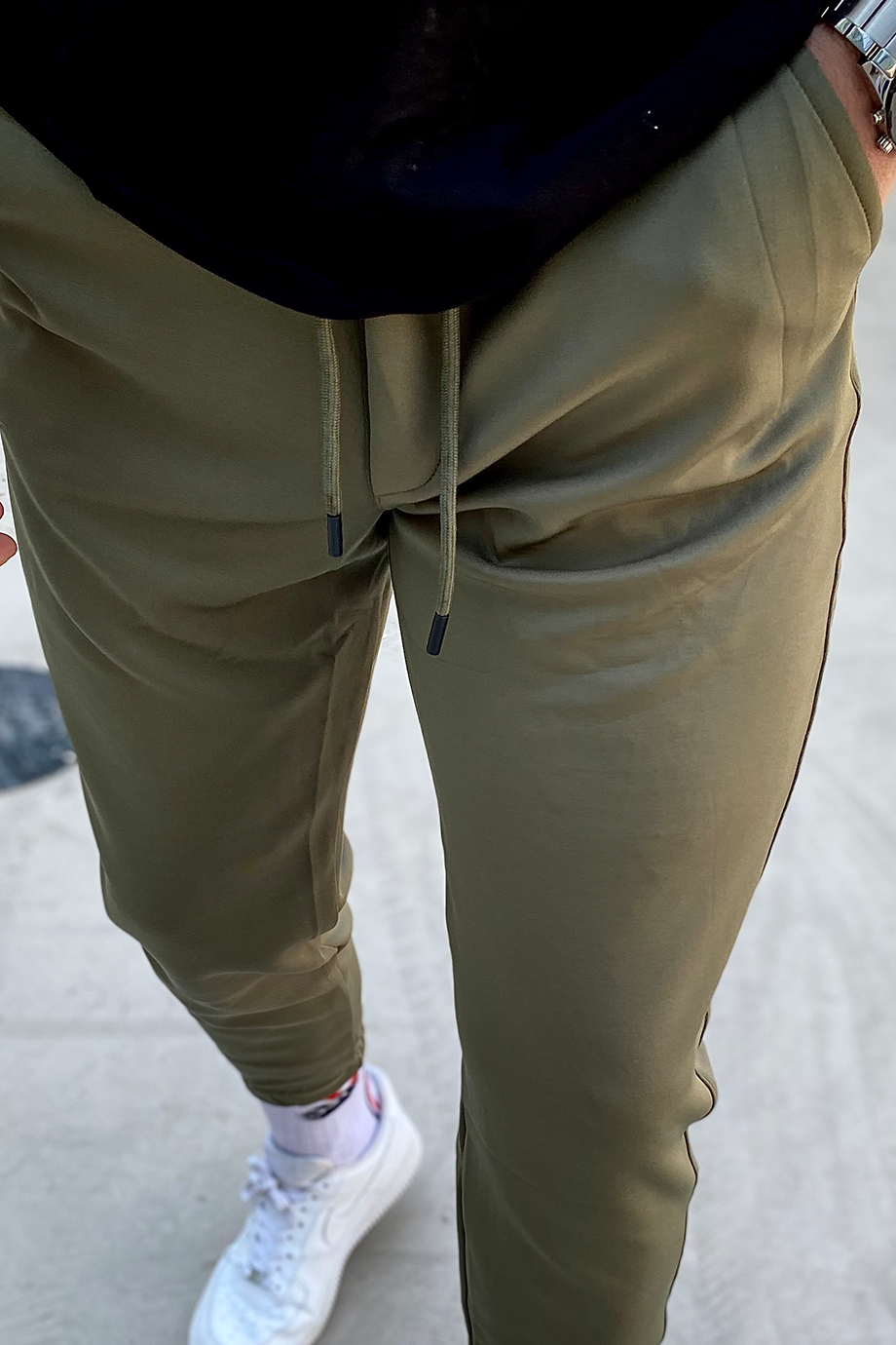 YEŞİL RAHAT KALIP BASİC EŞOFMAN