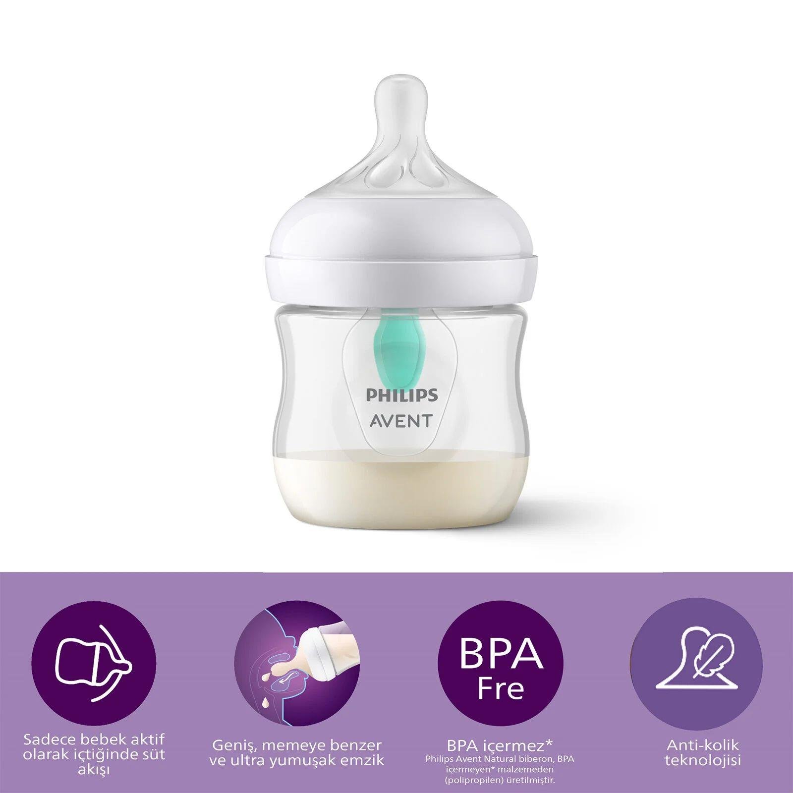 Anti-kolik Biberon 125 ml 0+ Ay