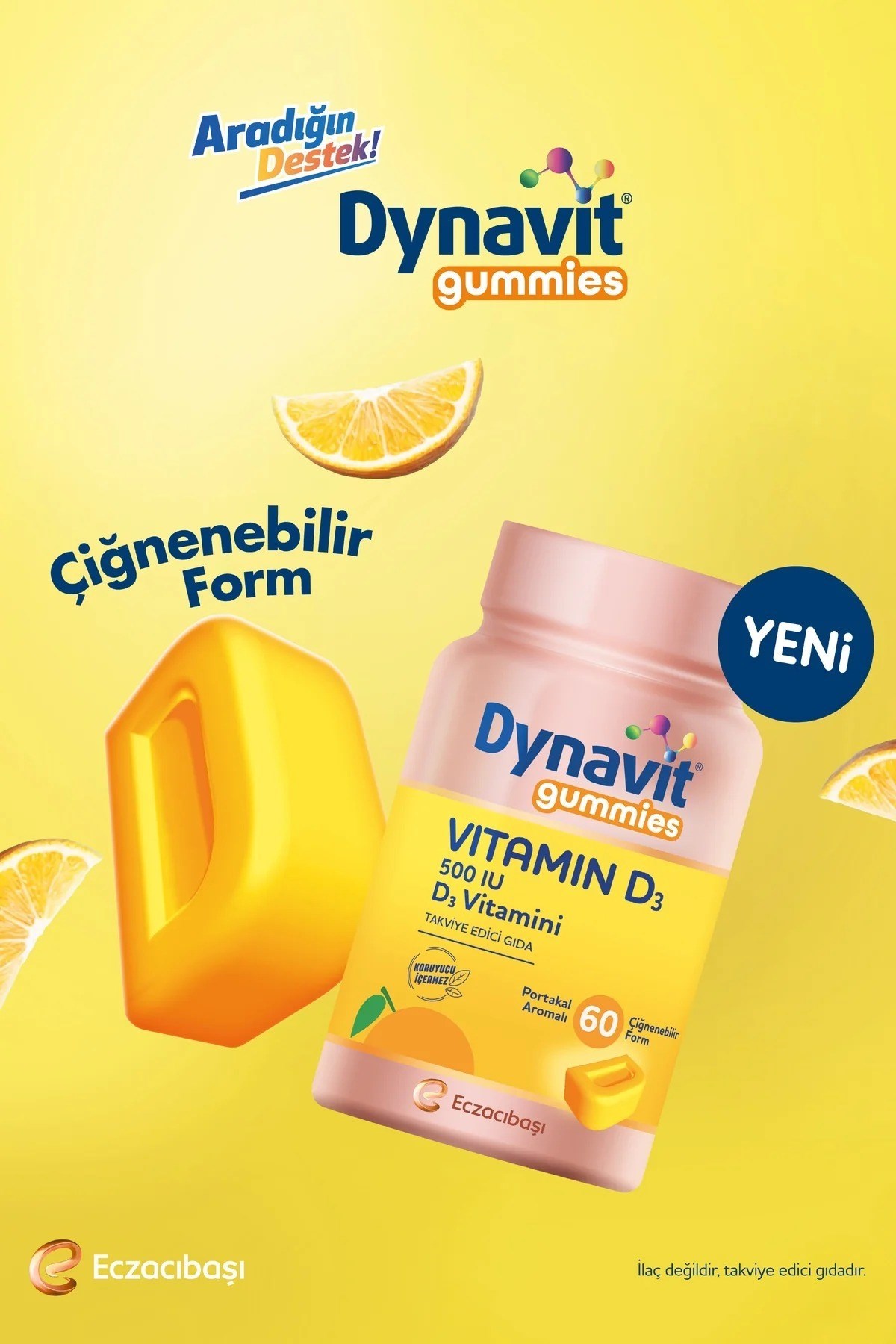 Dynavit® Gummies Vitamin D3 500 IU