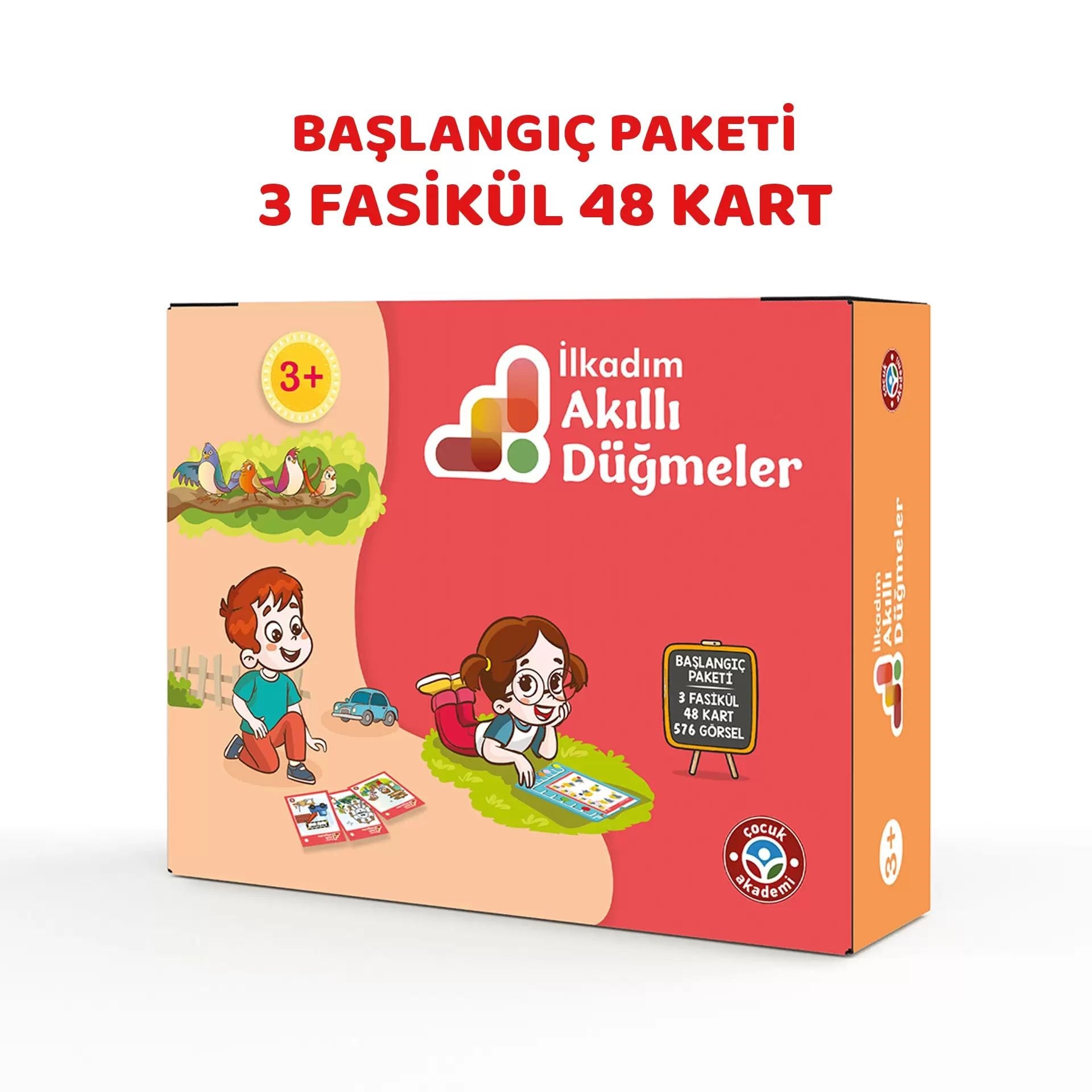 İlkadım Akıllı Düğmeler Başlangıç Paketi 3 Yaş