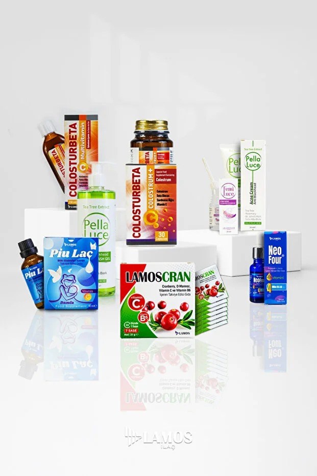 Lamos Colosturbeta Kolostrum, Multi Vitamin ve Multi Mineral İçeren Takviye Edici Gıda 150 ml