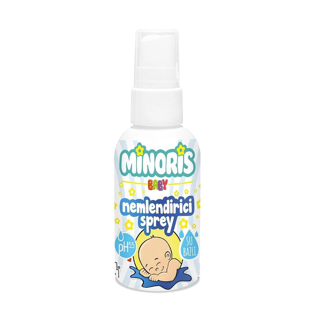 Minoris Baby Su Bazlı Nemlendirici Sprey 100 ml