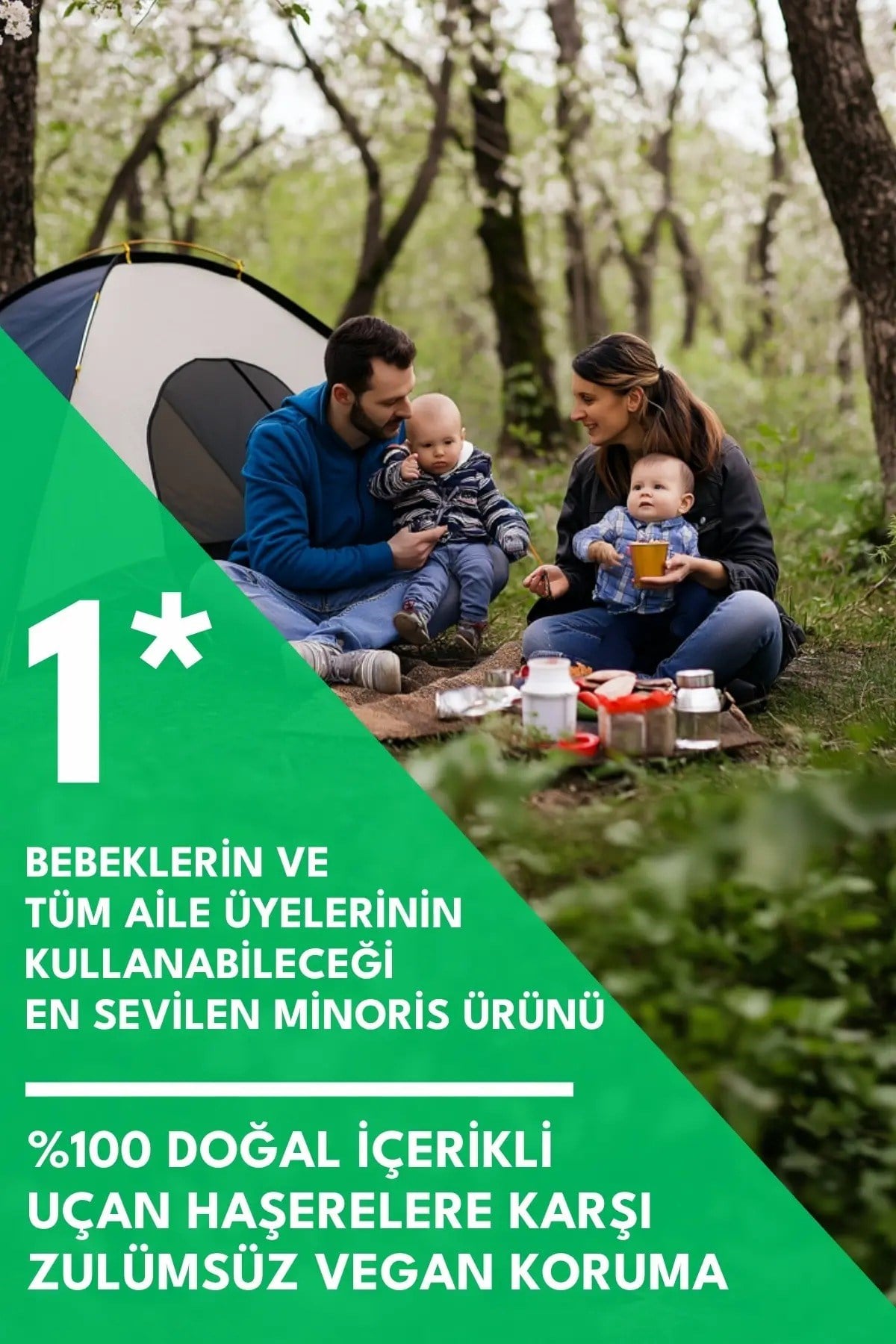 Minoris Baby Vücut Koruyucu Sprey 100 ml