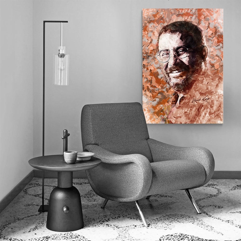 Ahmet Kaya Resimli Kanvas Tablo