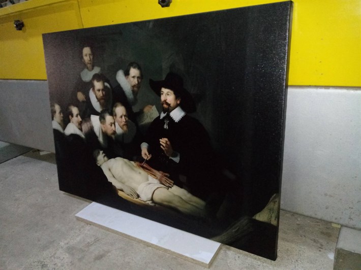 Anatomy Lesson Kanvas Tablo