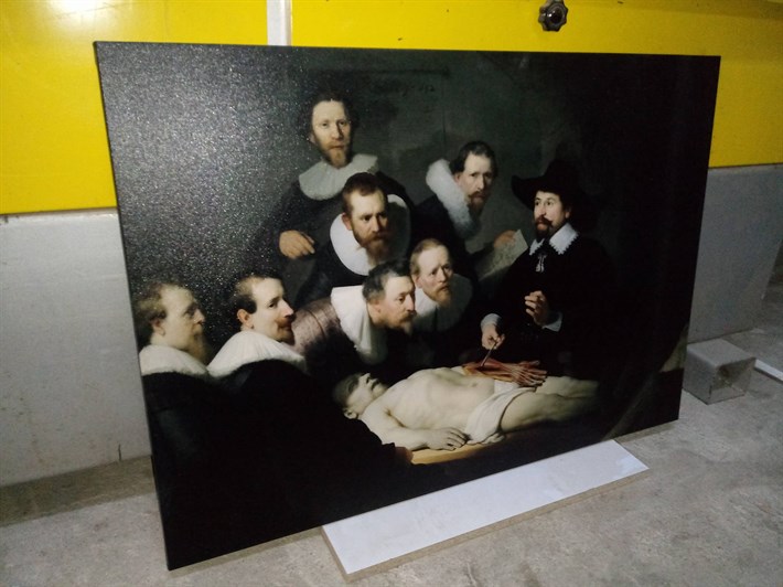 Anatomy Lesson Kanvas Tablo