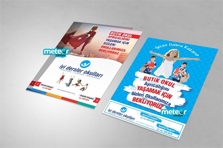 Broşür A5 5000 Adet Çift Yön