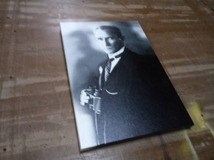 Mustafa Kemal Atatürk Portresi Resimli Kanvas Tablo